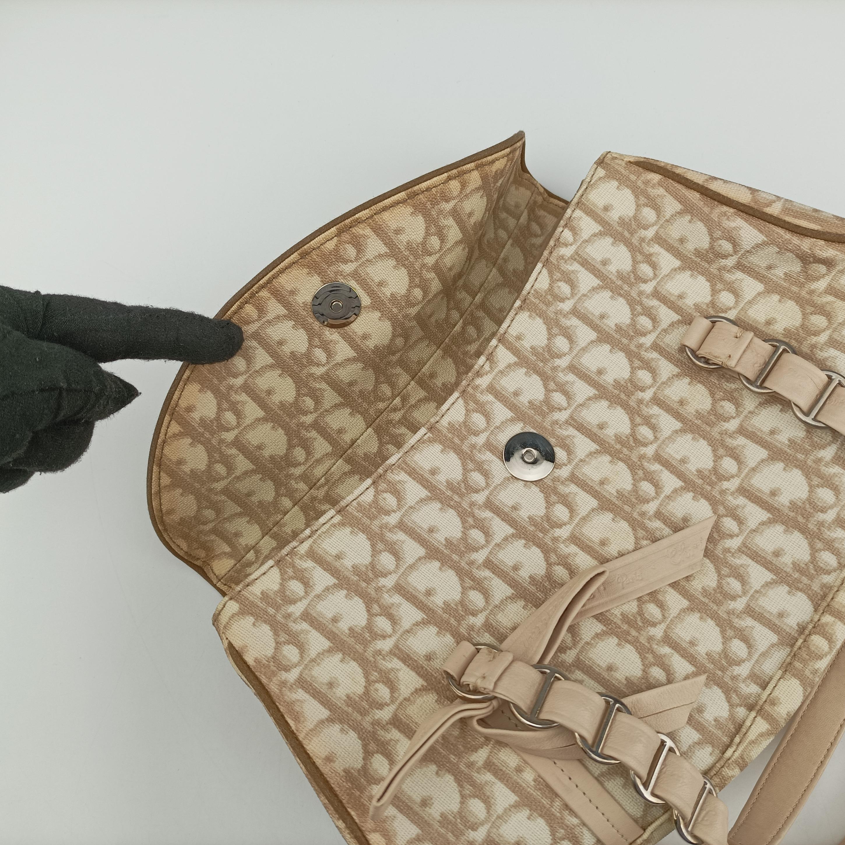 Romantique Trotter Beigex White PVC coated canvas 03-RU-0037ロマンティックトロッター ベージュ×ホワイト PVCコーティングキャンバス 03-RU-0037