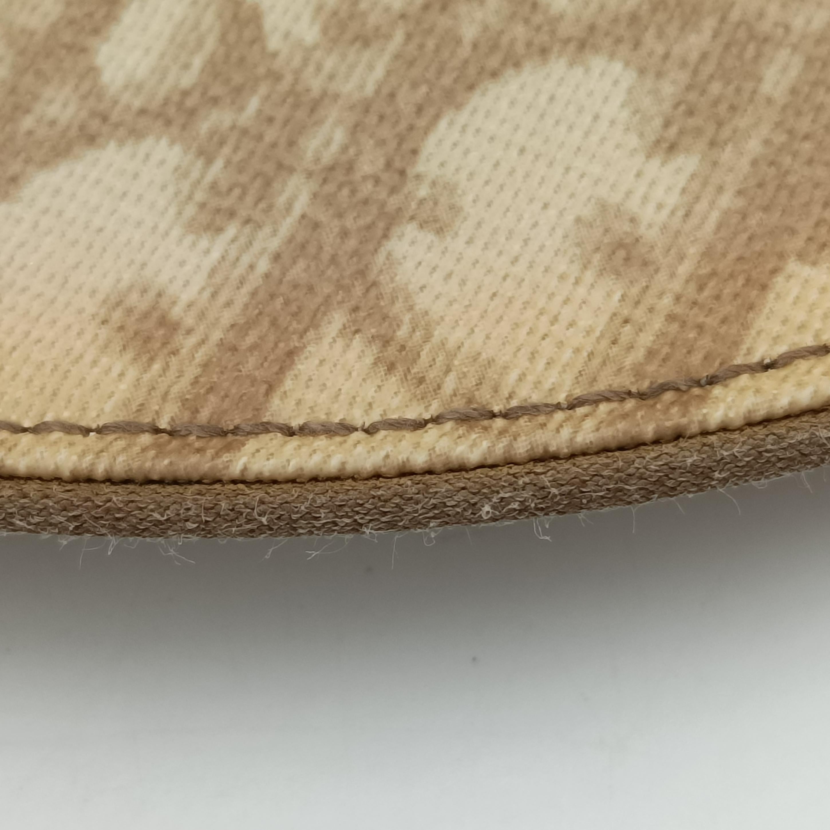 Romantique Trotter Beigex White PVC coated canvas 03-RU-0037ロマンティックトロッター ベージュ×ホワイト PVCコーティングキャンバス 03-RU-0037