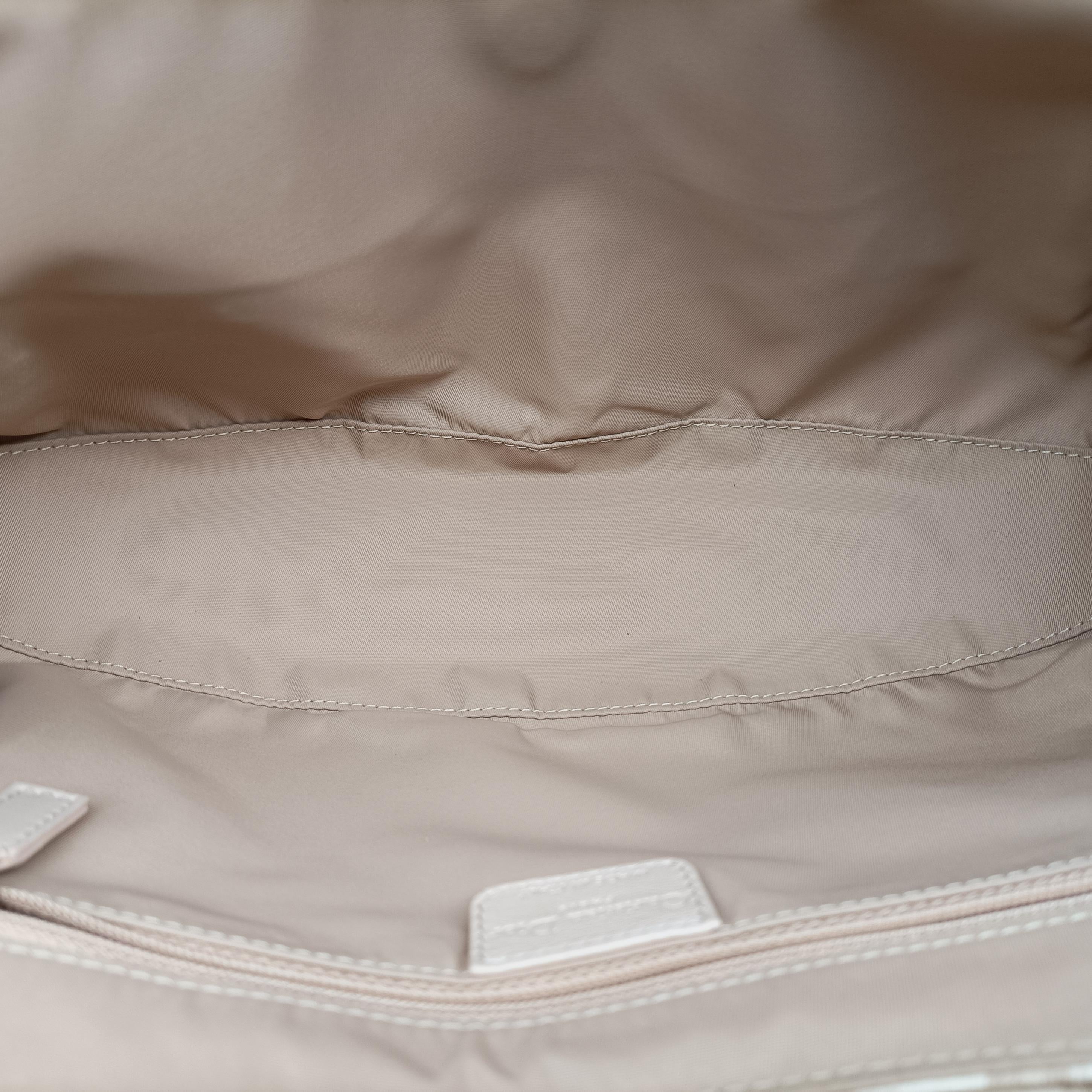 Romantique Trotter Beigex White PVC coated canvas 03-RU-0037ロマンティックトロッター ベージュ×ホワイト PVCコーティングキャンバス 03-RU-0037