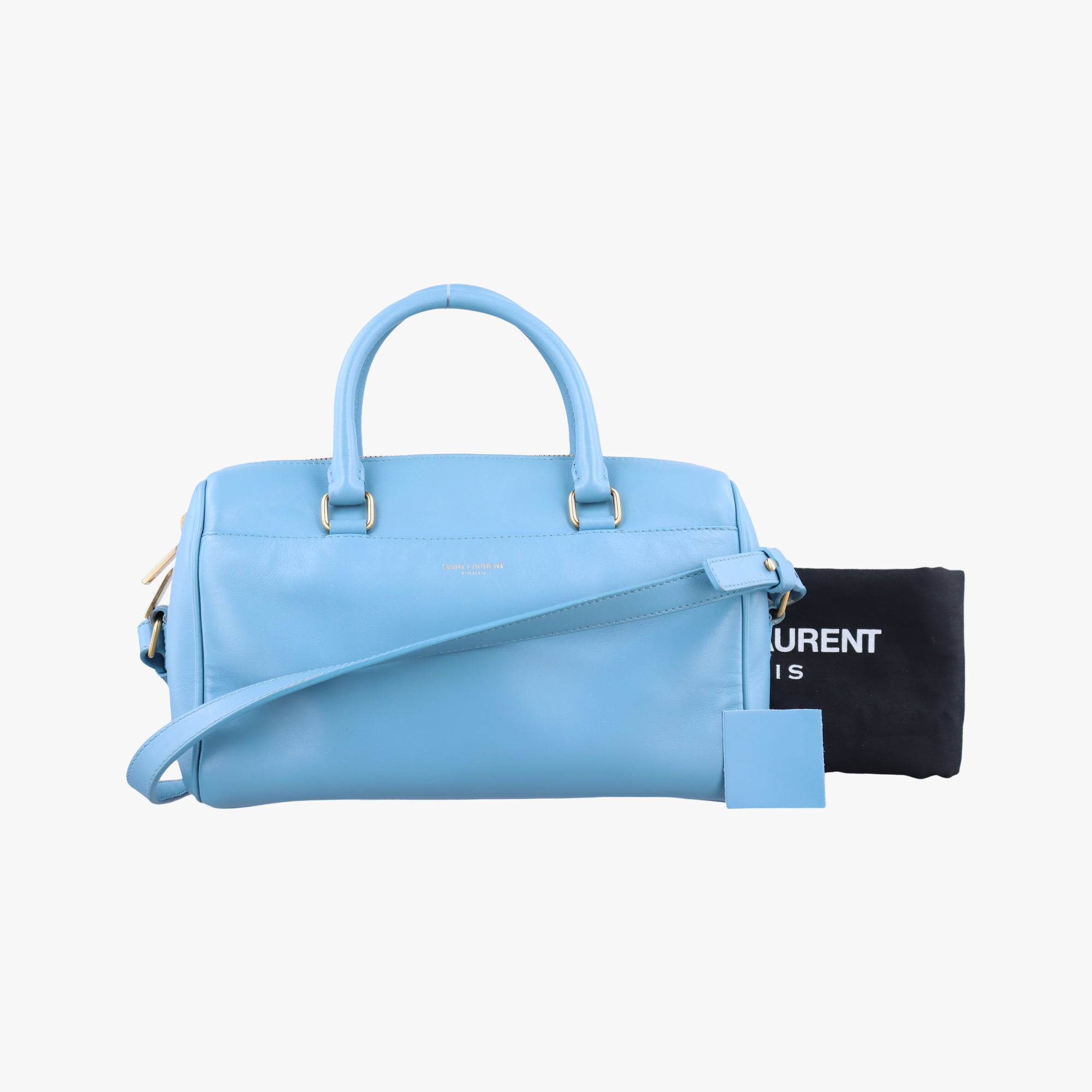 CLASSIC BABY DUFFLE Blue Leather 330958 330958.002058クラシック ベイビーダッフル ブルー レザー 330958 330958.002058