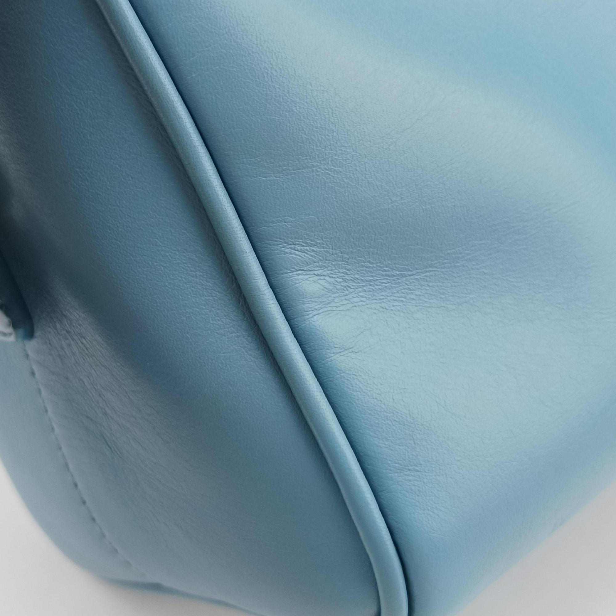 CLASSIC BABY DUFFLE Blue Leather 330958 330958.002058クラシック ベイビーダッフル ブルー レザー 330958 330958.002058