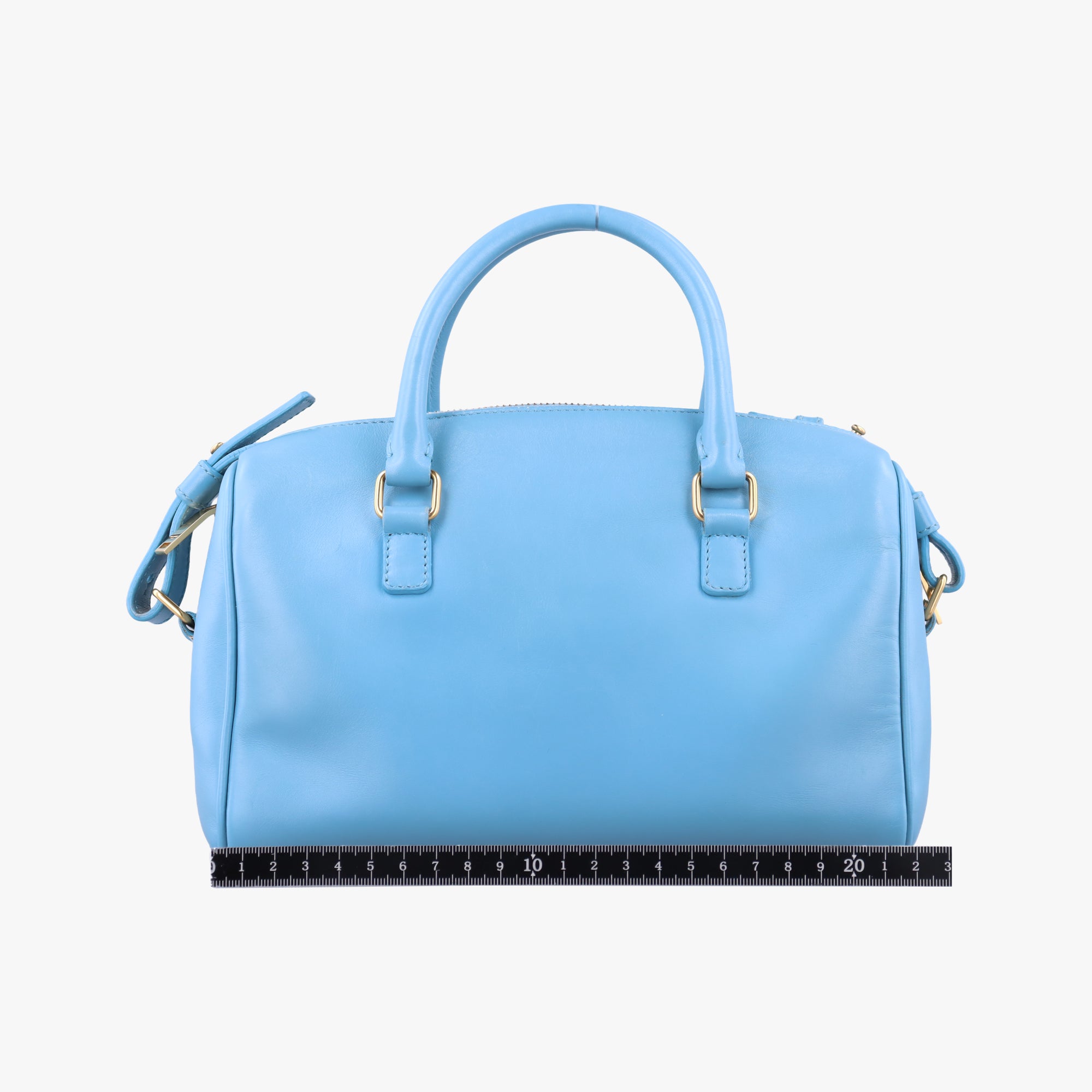 CLASSIC BABY DUFFLE Blue Leather 330958 330958.002058クラシック ベイビーダッフル ブルー レザー 330958 330958.002058