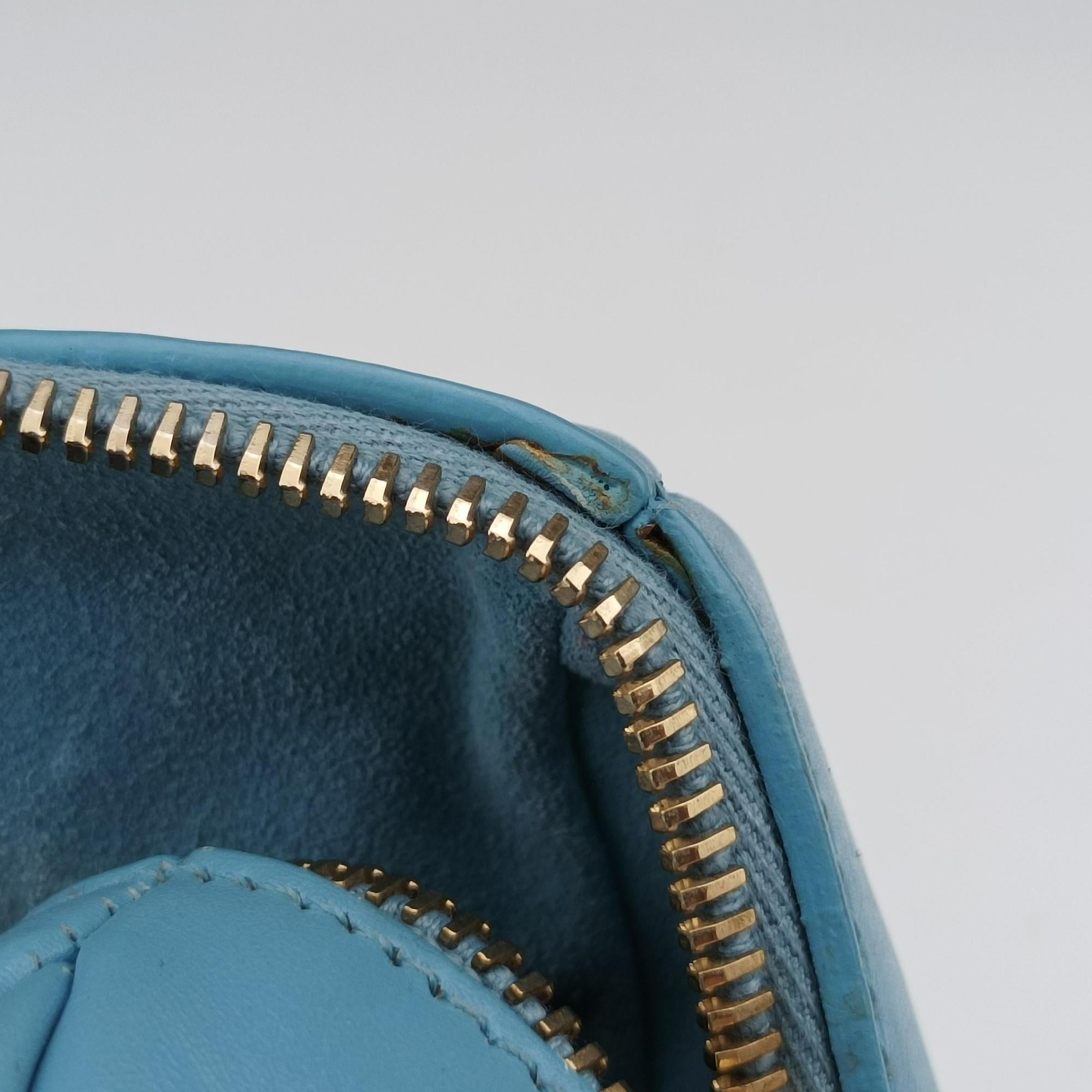 CLASSIC BABY DUFFLE Blue Leather 330958 330958.002058クラシック ベイビーダッフル ブルー レザー 330958 330958.002058