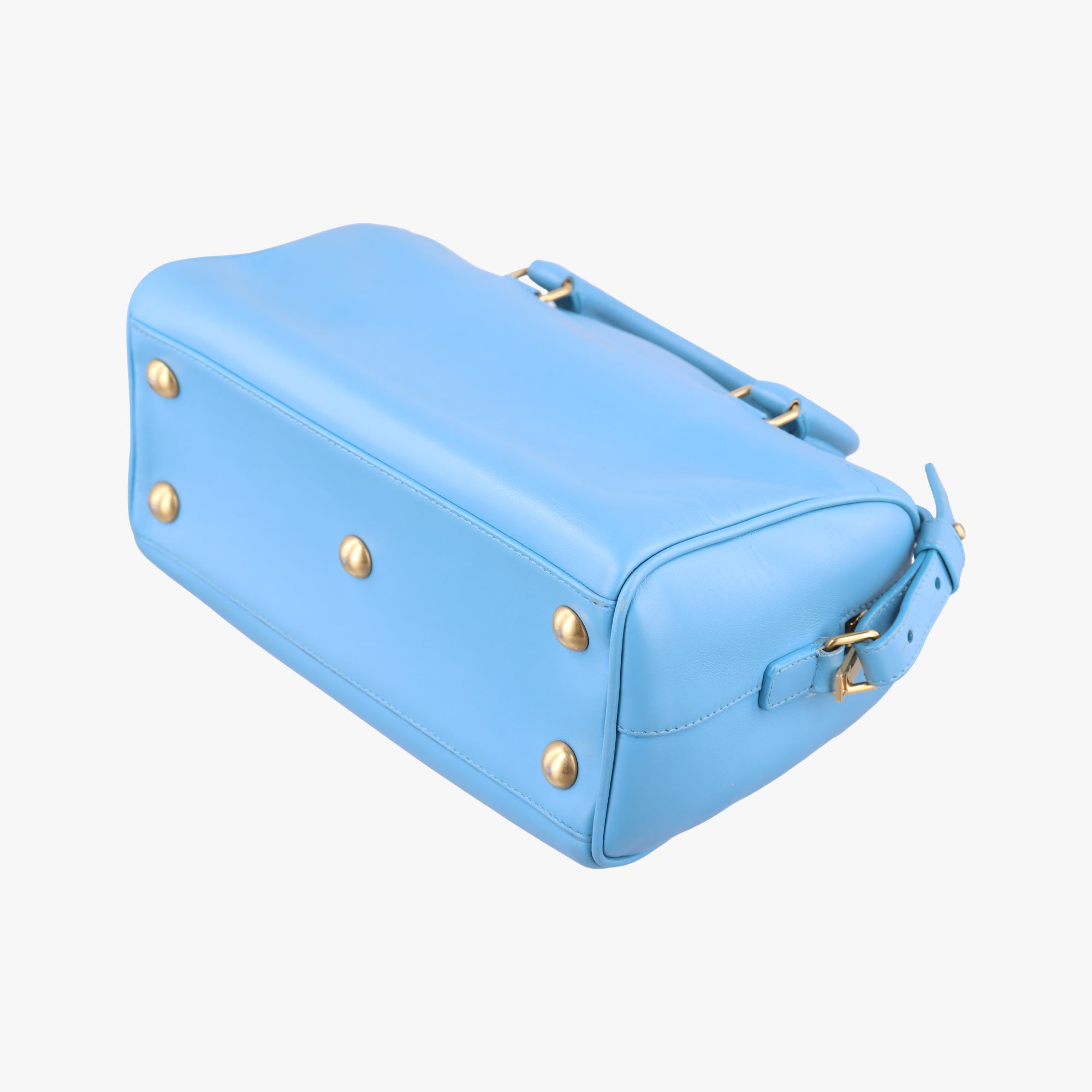 CLASSIC BABY DUFFLE Blue Leather 330958 330958.002058クラシック ベイビーダッフル ブルー レザー 330958 330958.002058