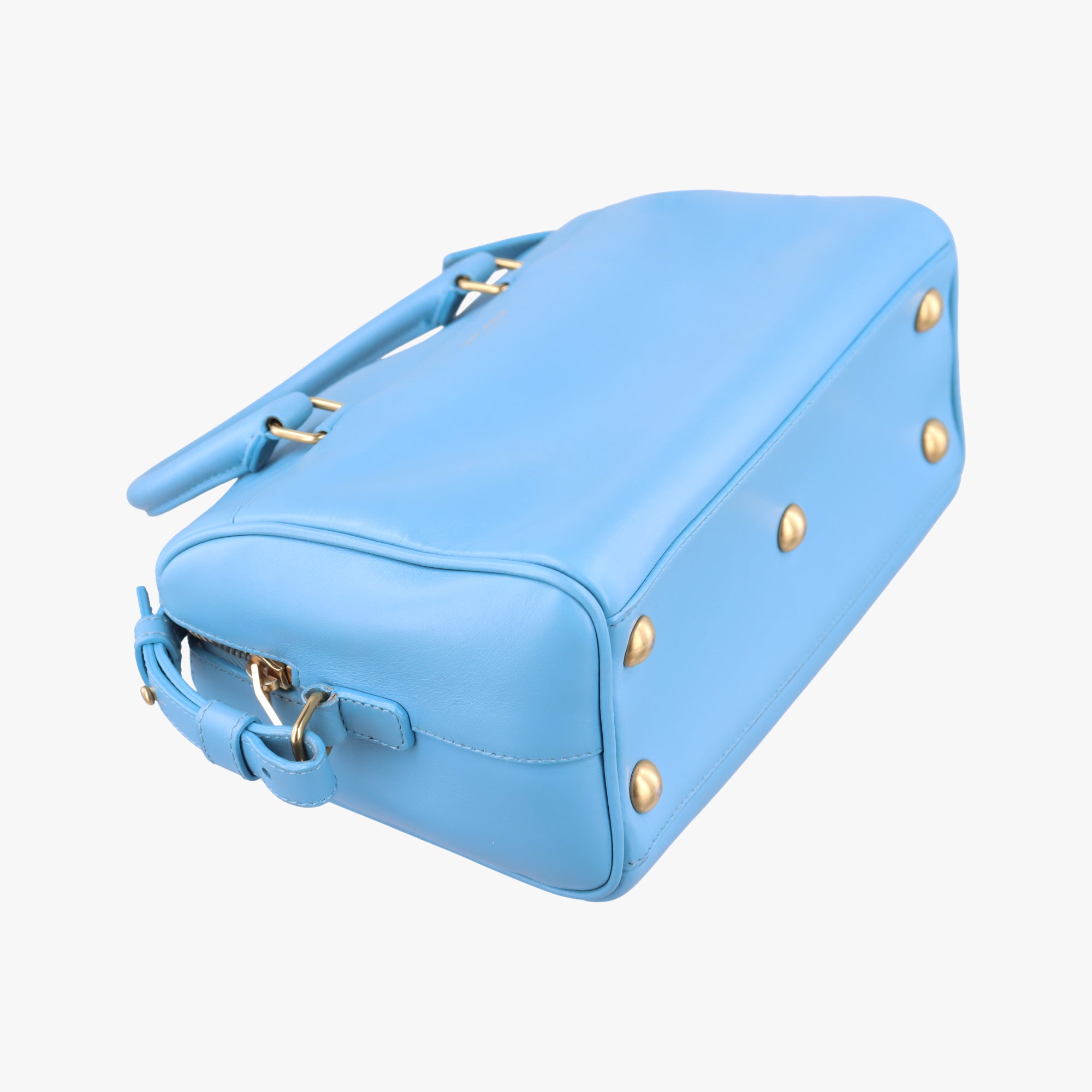 CLASSIC BABY DUFFLE Blue Leather 330958 330958.002058クラシック ベイビーダッフル ブルー レザー 330958 330958.002058
