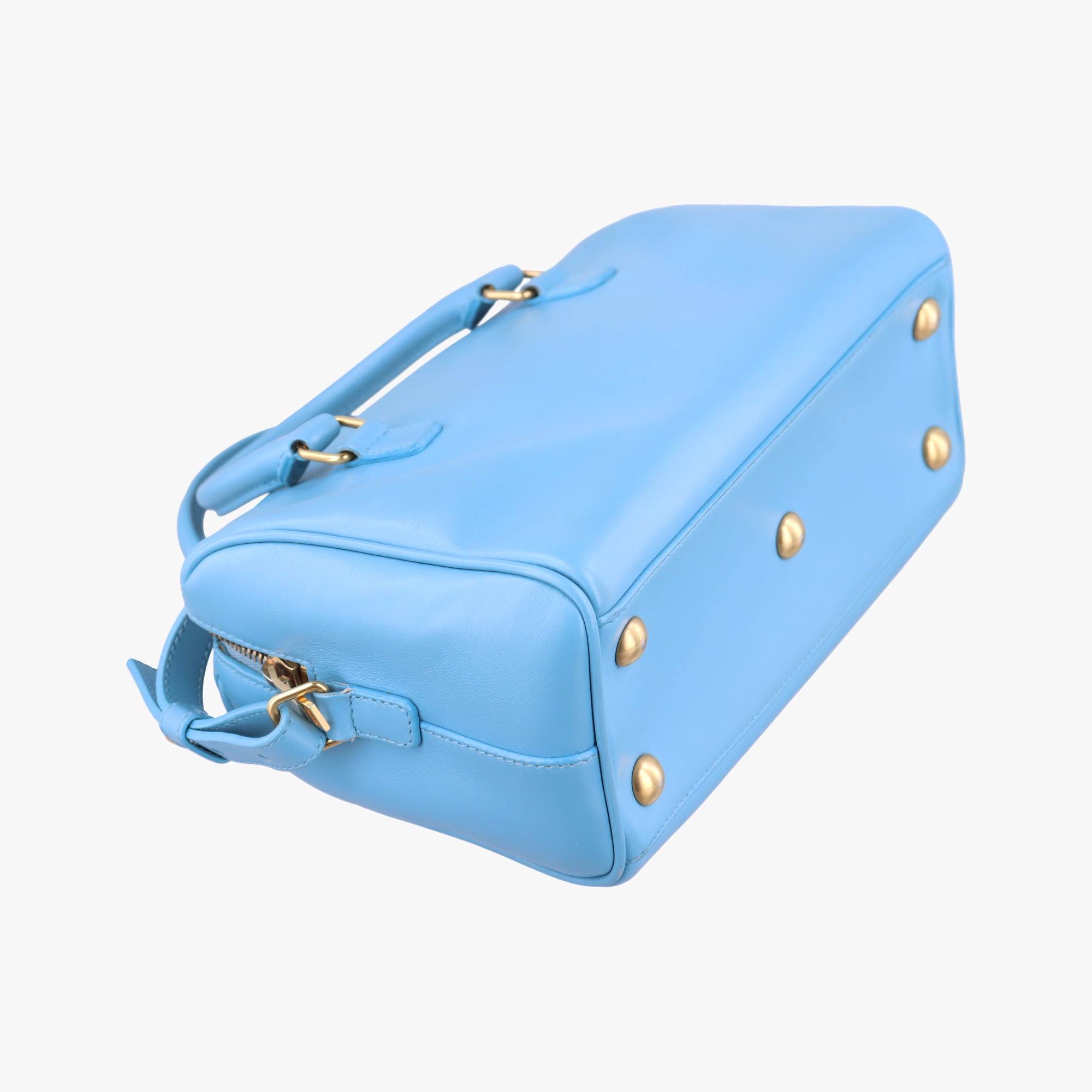 CLASSIC BABY DUFFLE Blue Leather 330958 330958.002058クラシック ベイビーダッフル ブルー レザー 330958 330958.002058