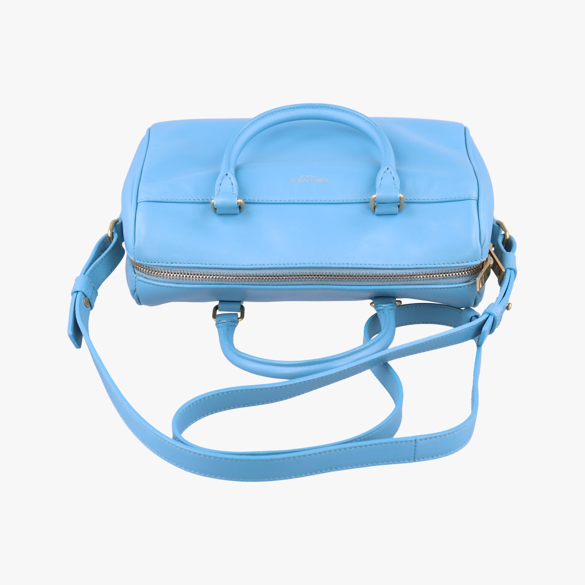 CLASSIC BABY DUFFLE Blue Leather 330958 330958.002058クラシック ベイビーダッフル ブルー レザー 330958 330958.002058