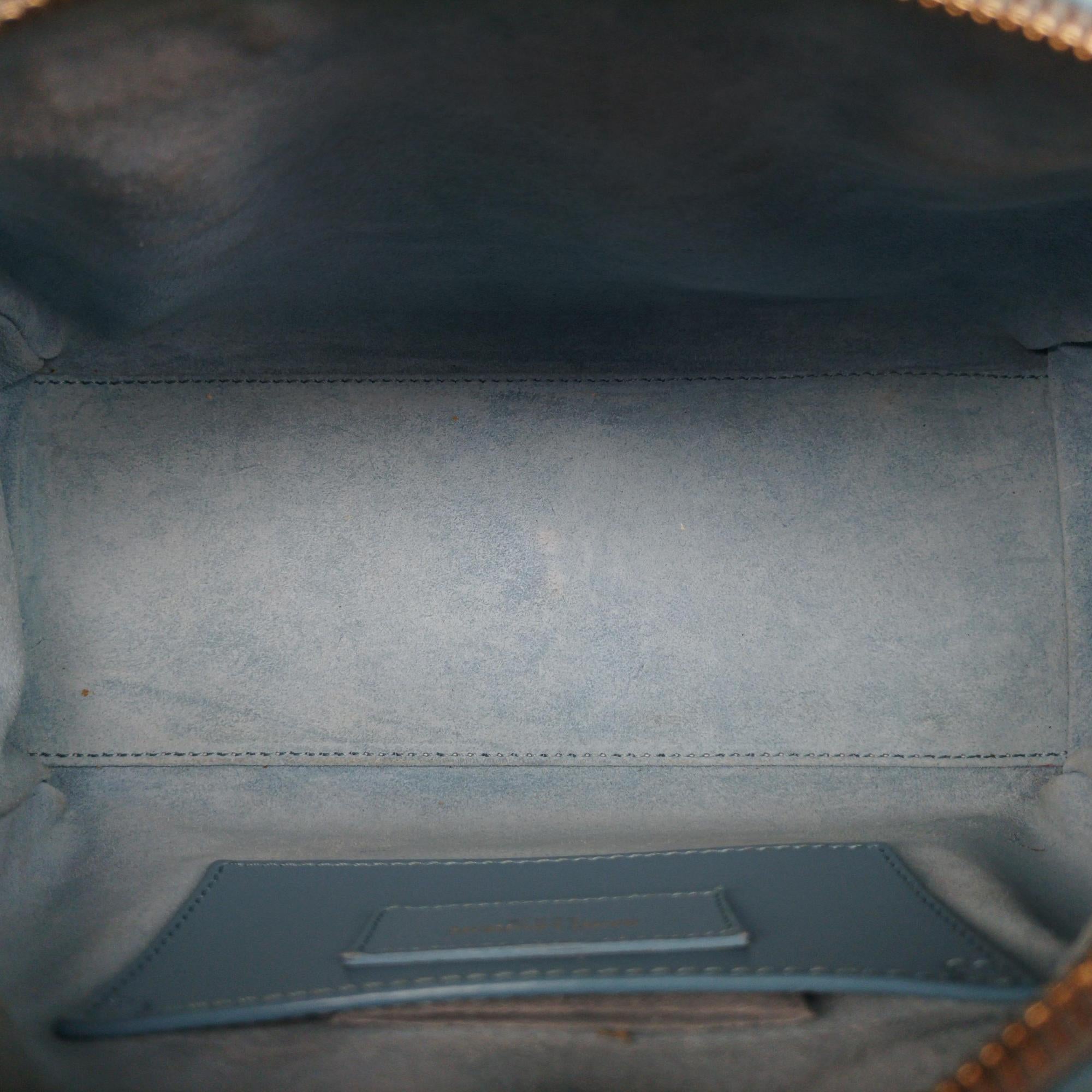 CLASSIC BABY DUFFLE Blue Leather 330958 330958.002058クラシック ベイビーダッフル ブルー レザー 330958 330958.002058