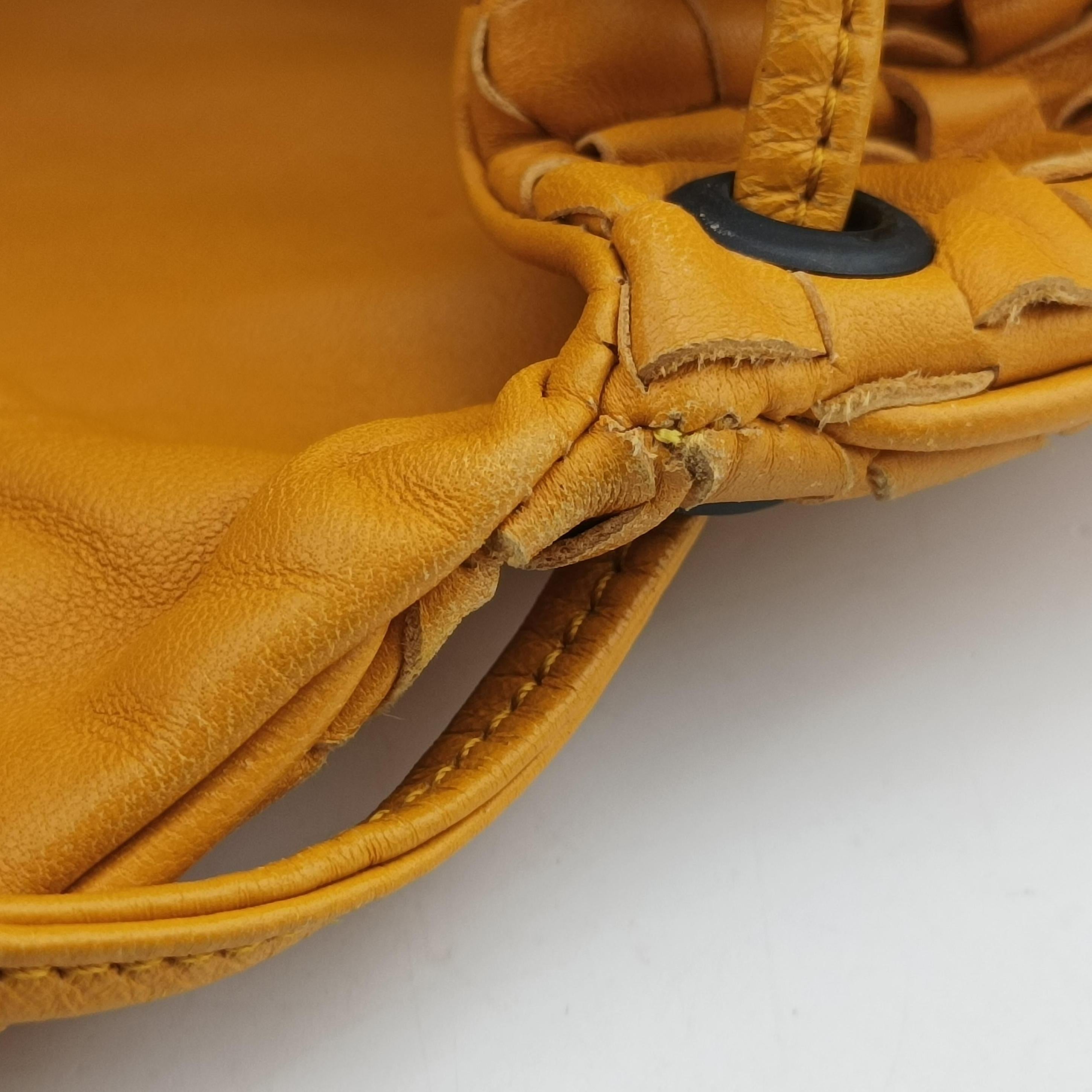Intrecciato Orange lambskin B01922053Dイントレチャート オレンジ ラムスキン B01922053D