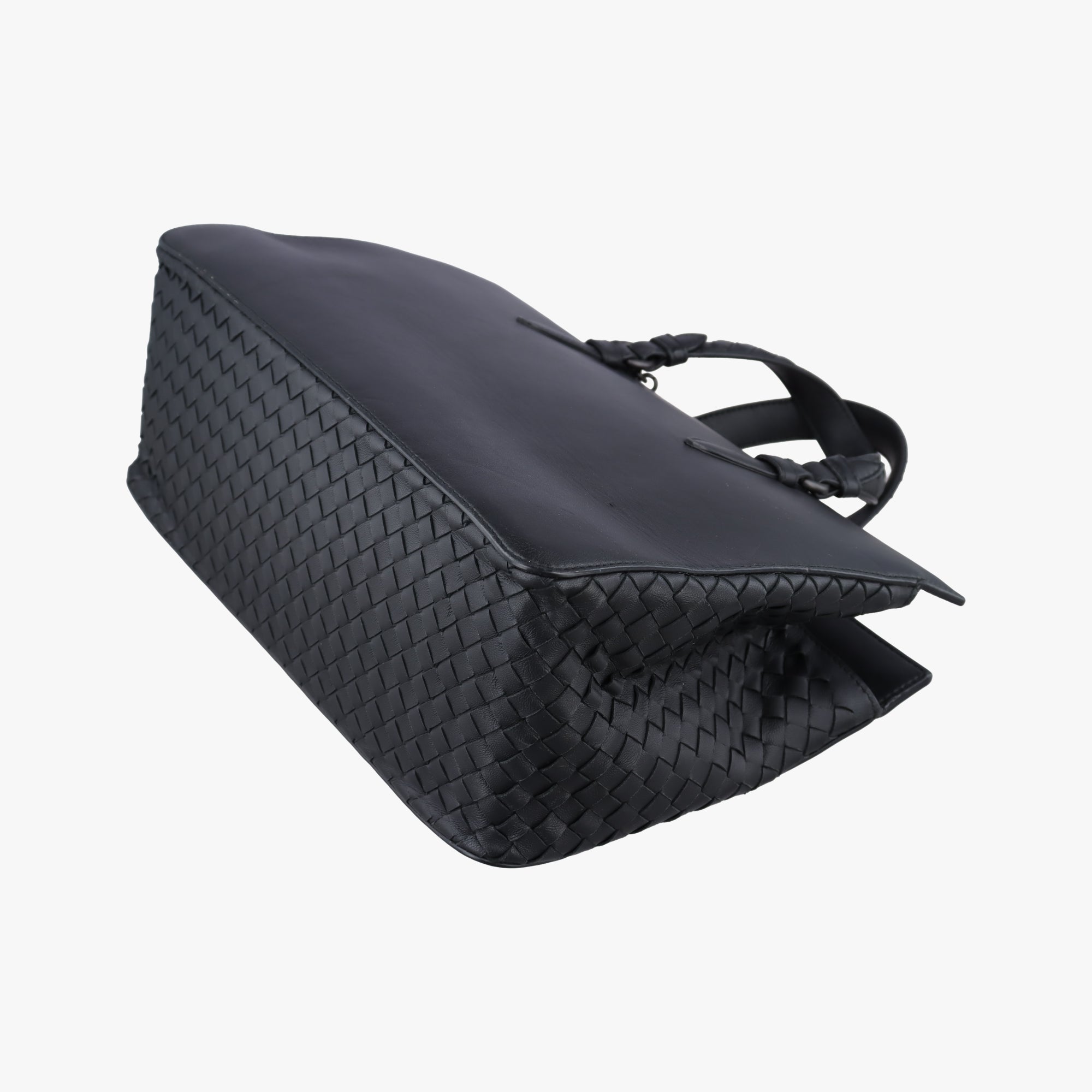 Intrecciato Ellitica Black lambskin B07742078Kイントレチャート エリティカ ブラック ラムスキン B07742078K