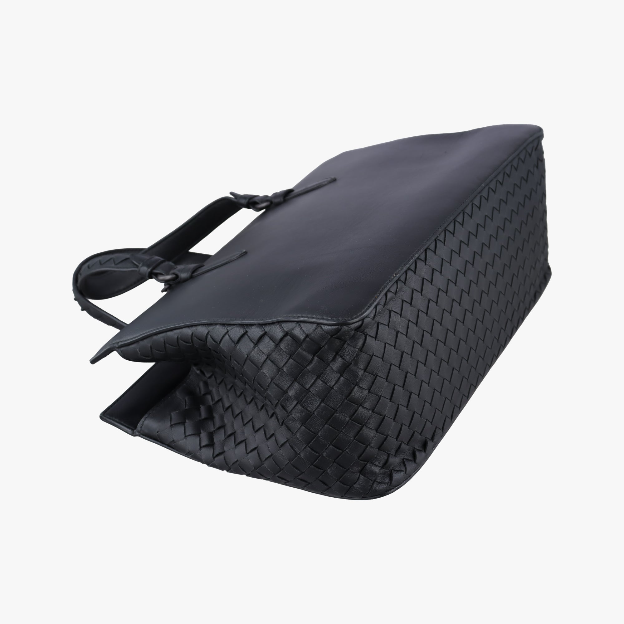 Intrecciato Ellitica Black lambskin B07742078Kイントレチャート エリティカ ブラック ラムスキン B07742078K