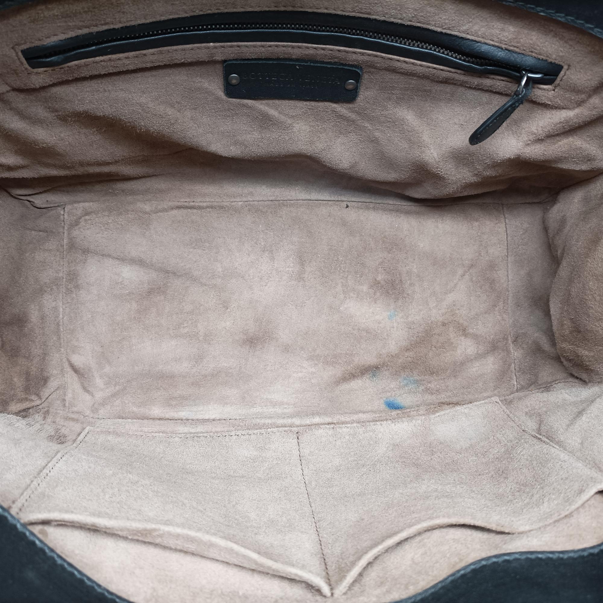 Intrecciato Ellitica Black lambskin B07742078Kイントレチャート エリティカ ブラック ラムスキン B07742078K