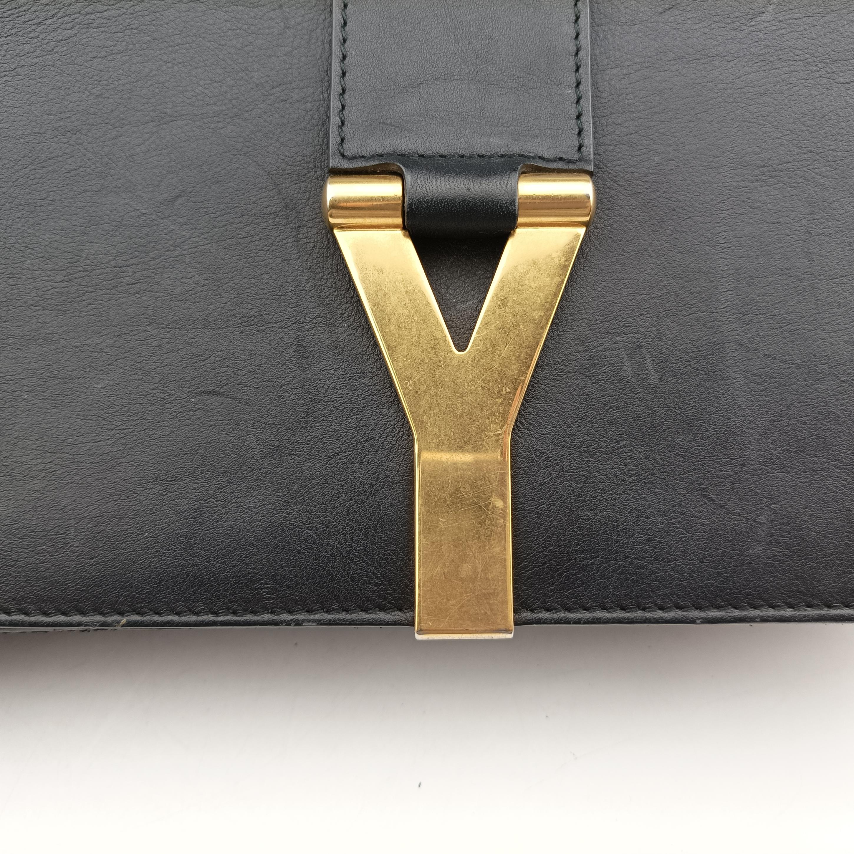 Y Ligne Black Leather 311214 311214.527411Yライン ブラック レザー 311214 311214.527411