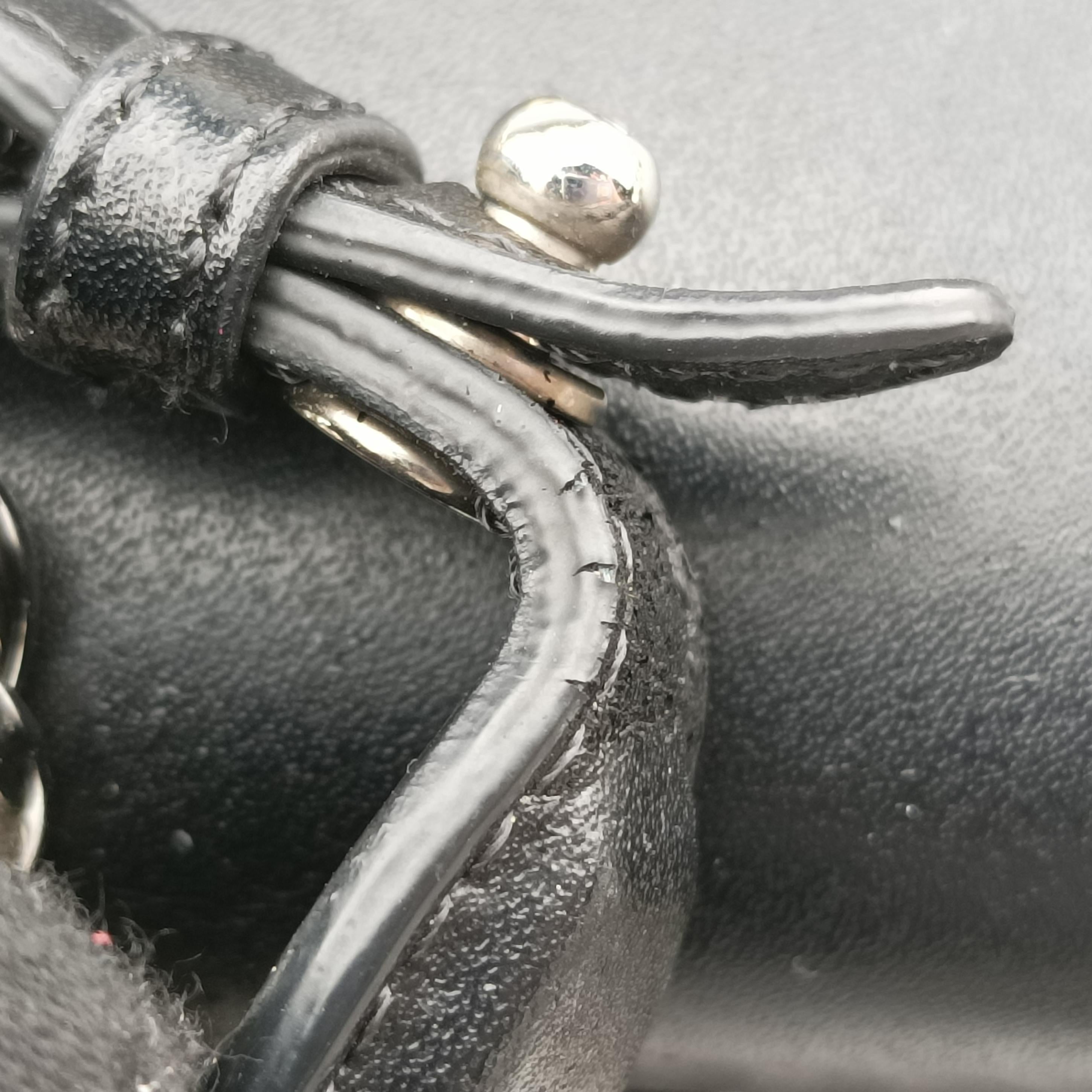 studded Kan I Black Leather 8M0381 8M0381 A0ZR 188-8241スタッズ キャナイ ブラック レザー 8M0381 8M0381 A0ZR 188-8241