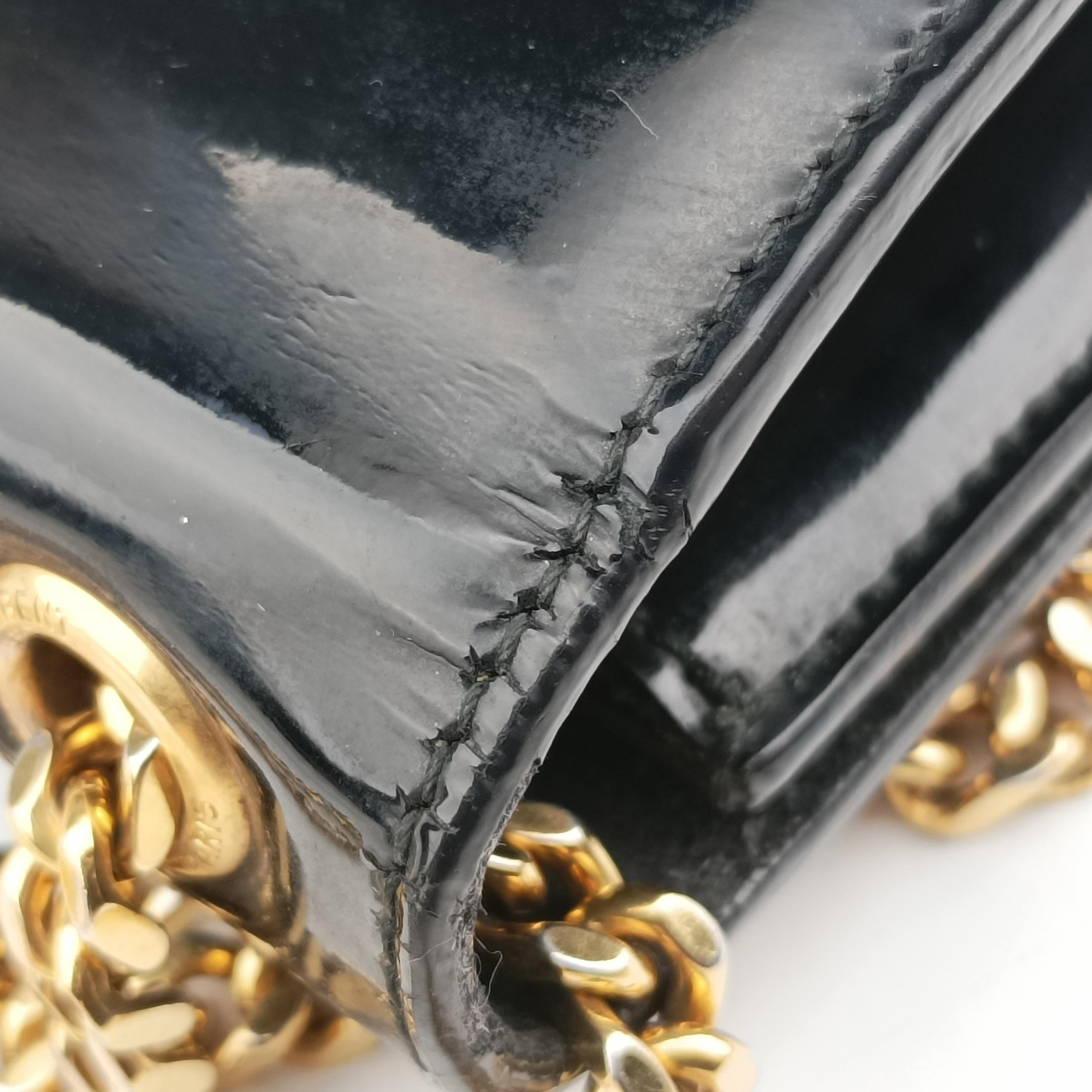 KATE Black Enamel 354121 PTR354121.0614ケイト ブラック エナメル 354121 PTR354121.0614