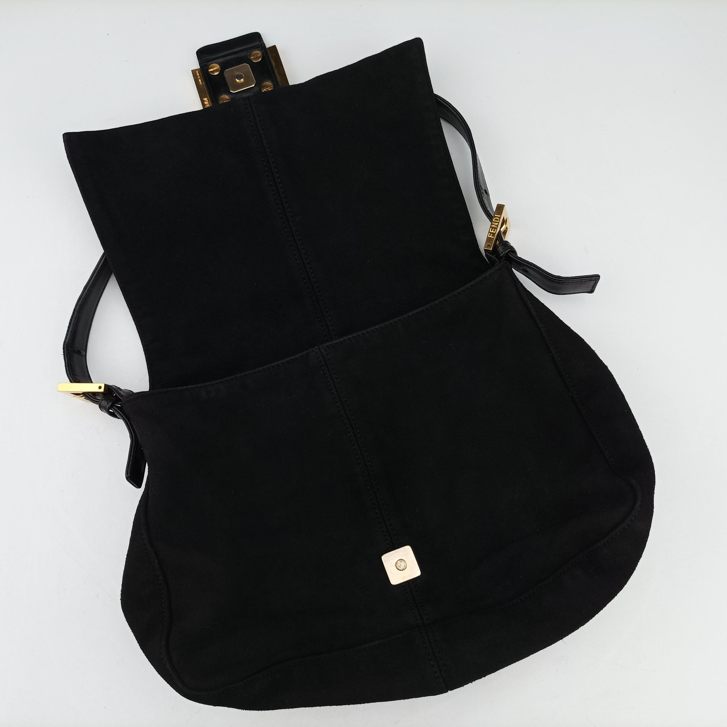 Mamma Baguette Black suede Lot number unknownマンマバケット ブラック スエード 製番不明
