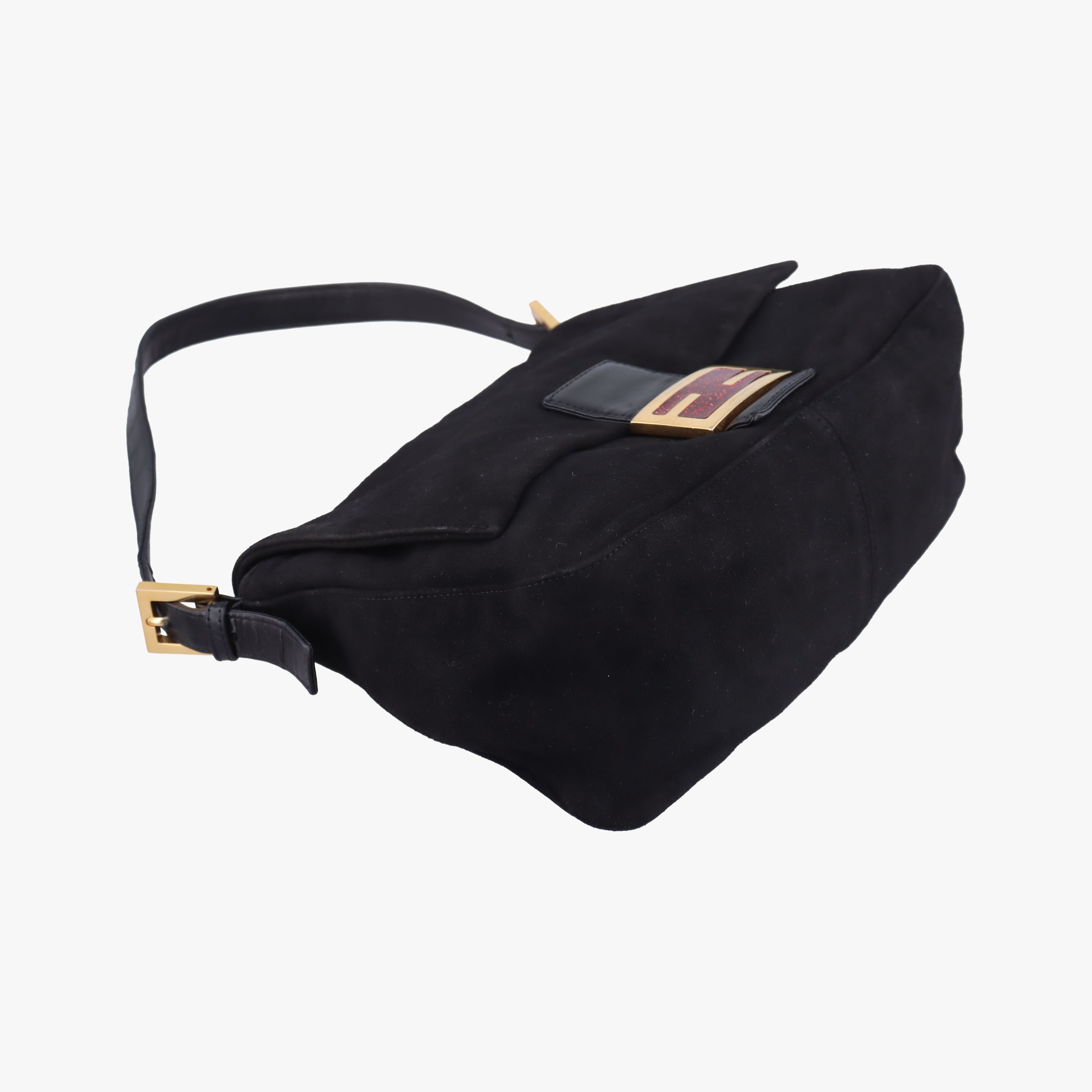 Mamma Baguette Black suede Lot number unknownマンマバケット ブラック スエード 製番不明
