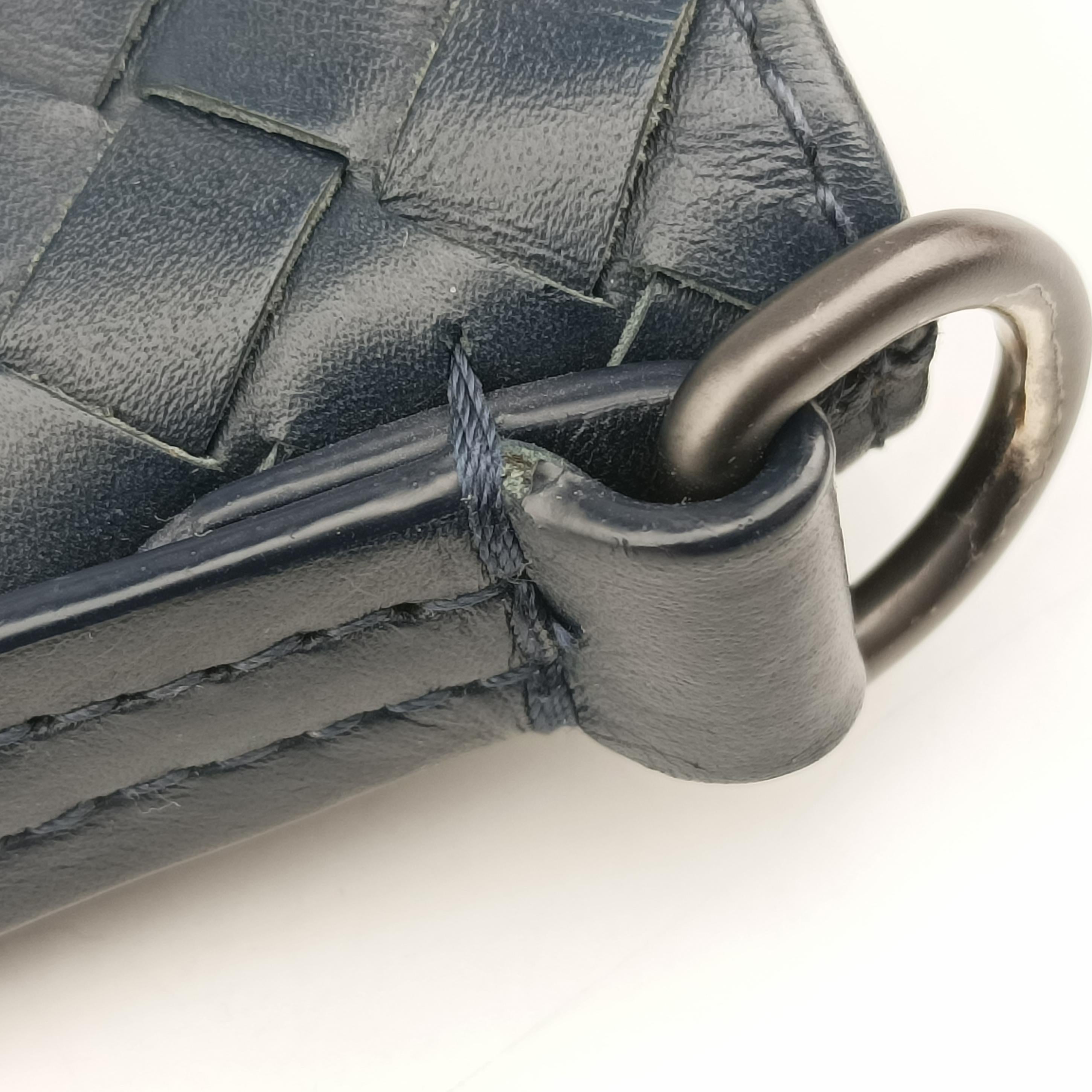 Intrecciato Navy lambskin B06575225Kイントレチャート ネイビー ラムスキン B06575225K