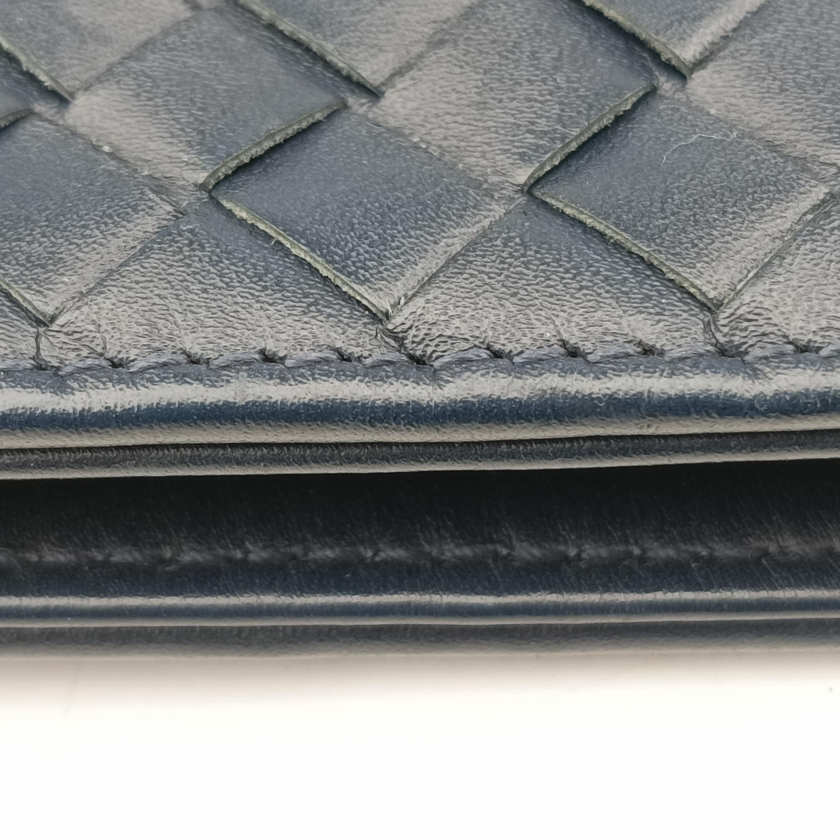 Intrecciato Navy lambskin B06575225Kイントレチャート ネイビー ラムスキン B06575225K