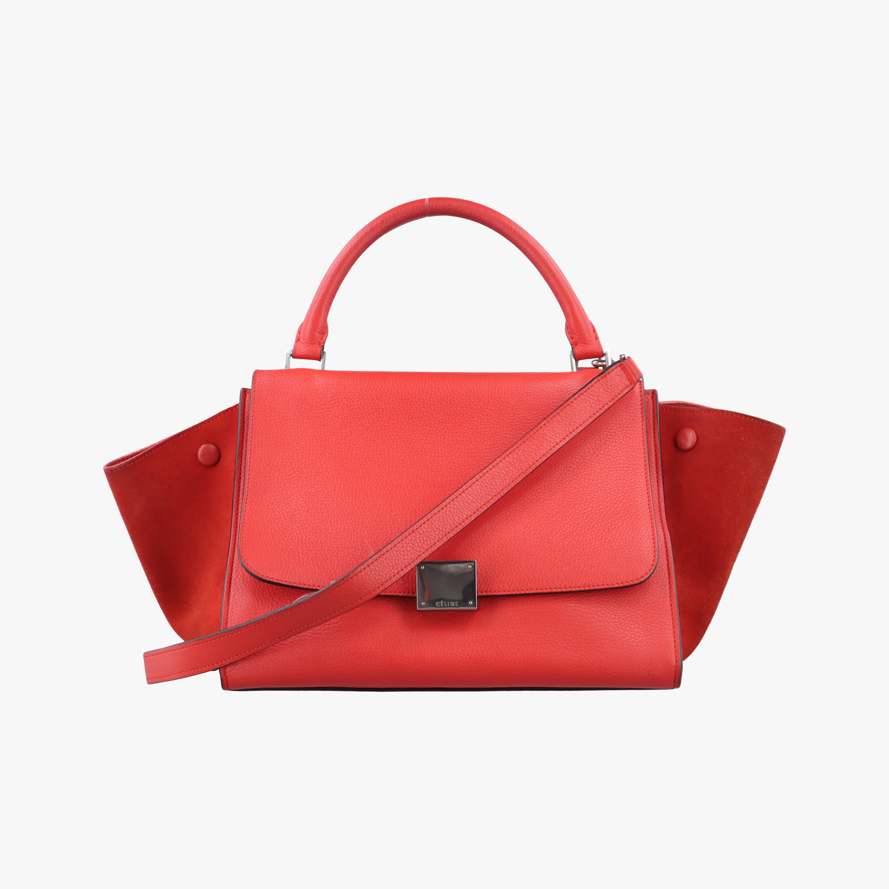 Trapeze Small Orange Suede×leather W-AT-3164 W-CU-3164トラペーズスモール オレンジ スエード×レザー W-AT-3164 W-CU-3164