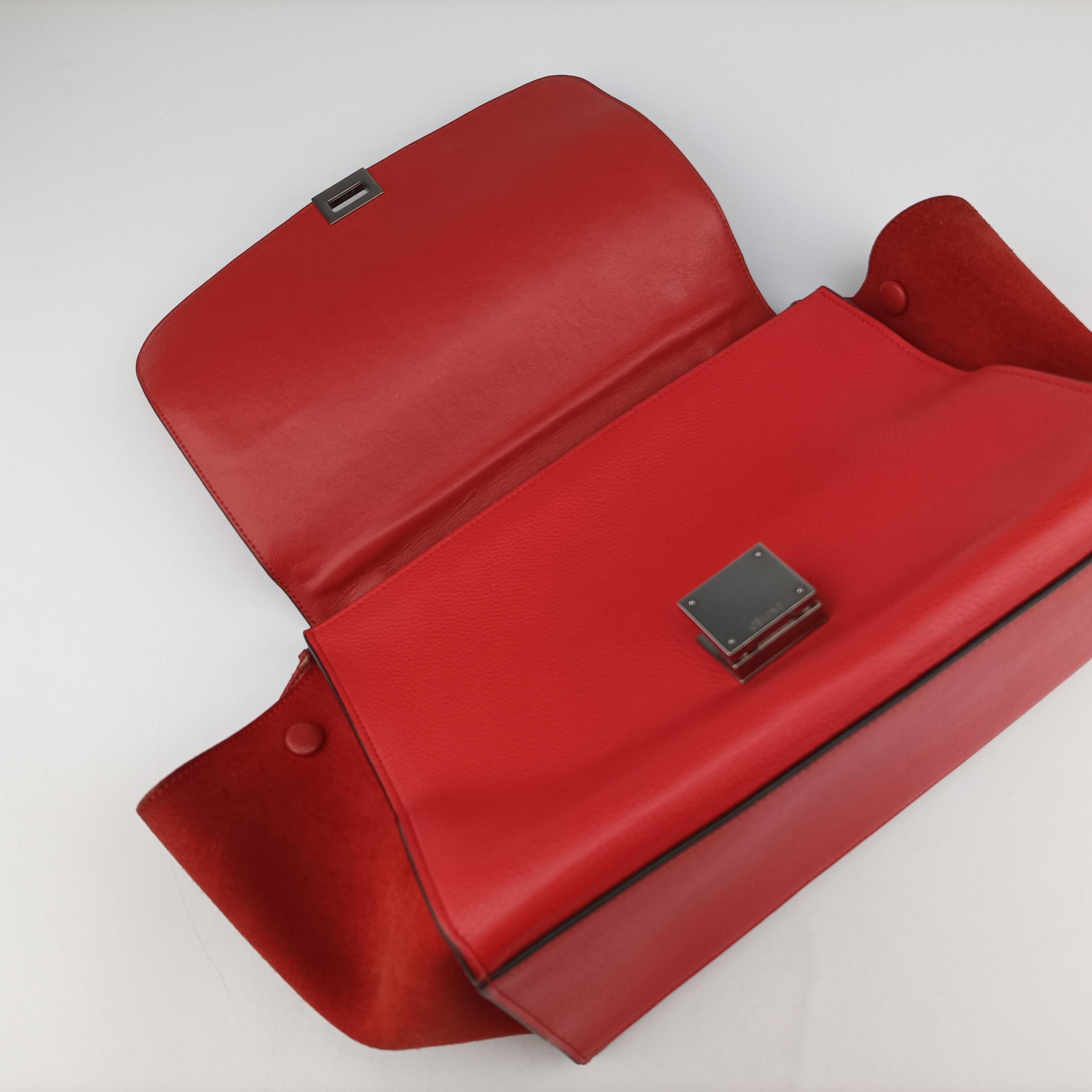 Trapeze Small Orange Suede×leather W-AT-3164 W-CU-3164トラペーズスモール オレンジ スエード×レザー W-AT-3164 W-CU-3164