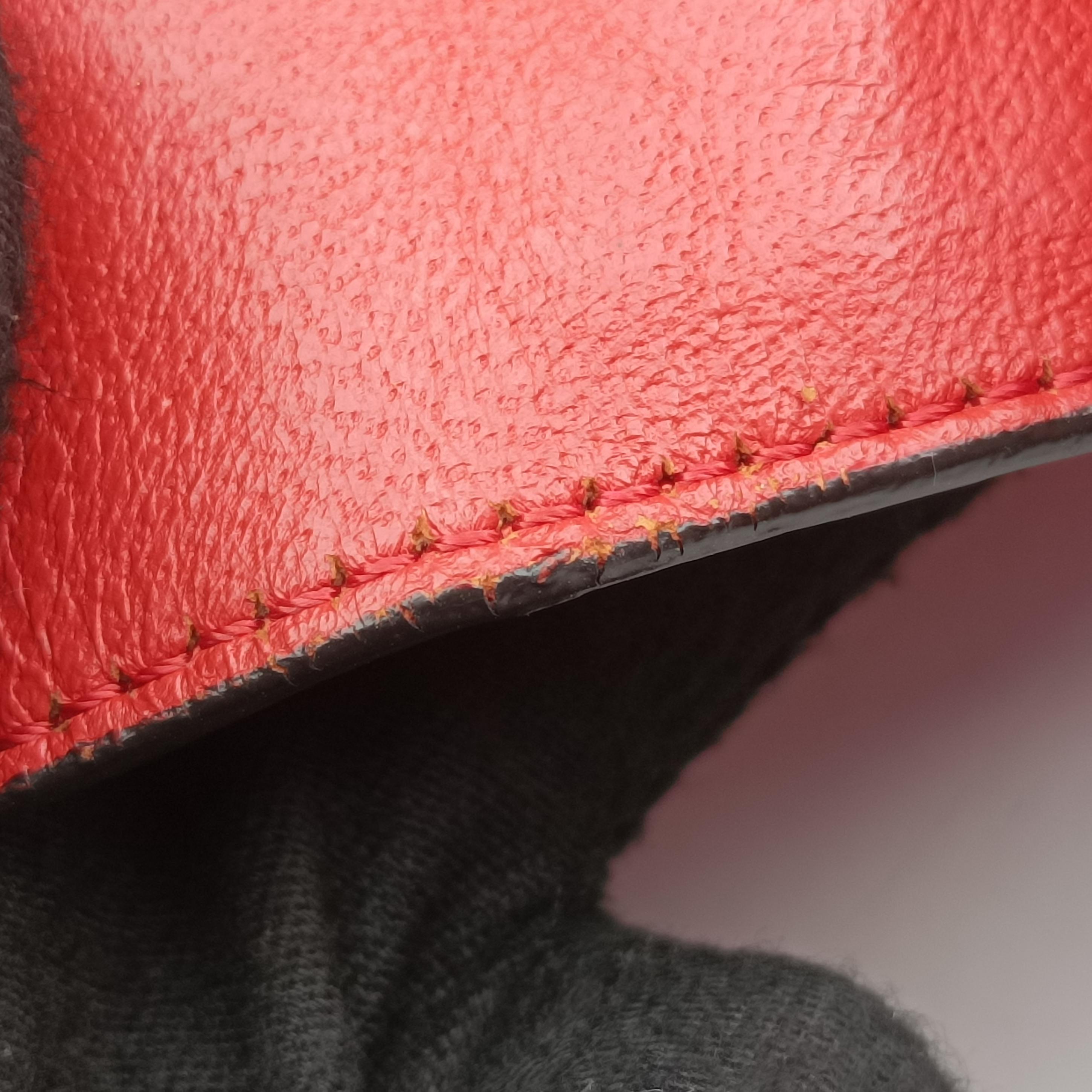 Trapeze Small Orange Suede×leather W-AT-3164 W-CU-3164トラペーズスモール オレンジ スエード×レザー W-AT-3164 W-CU-3164