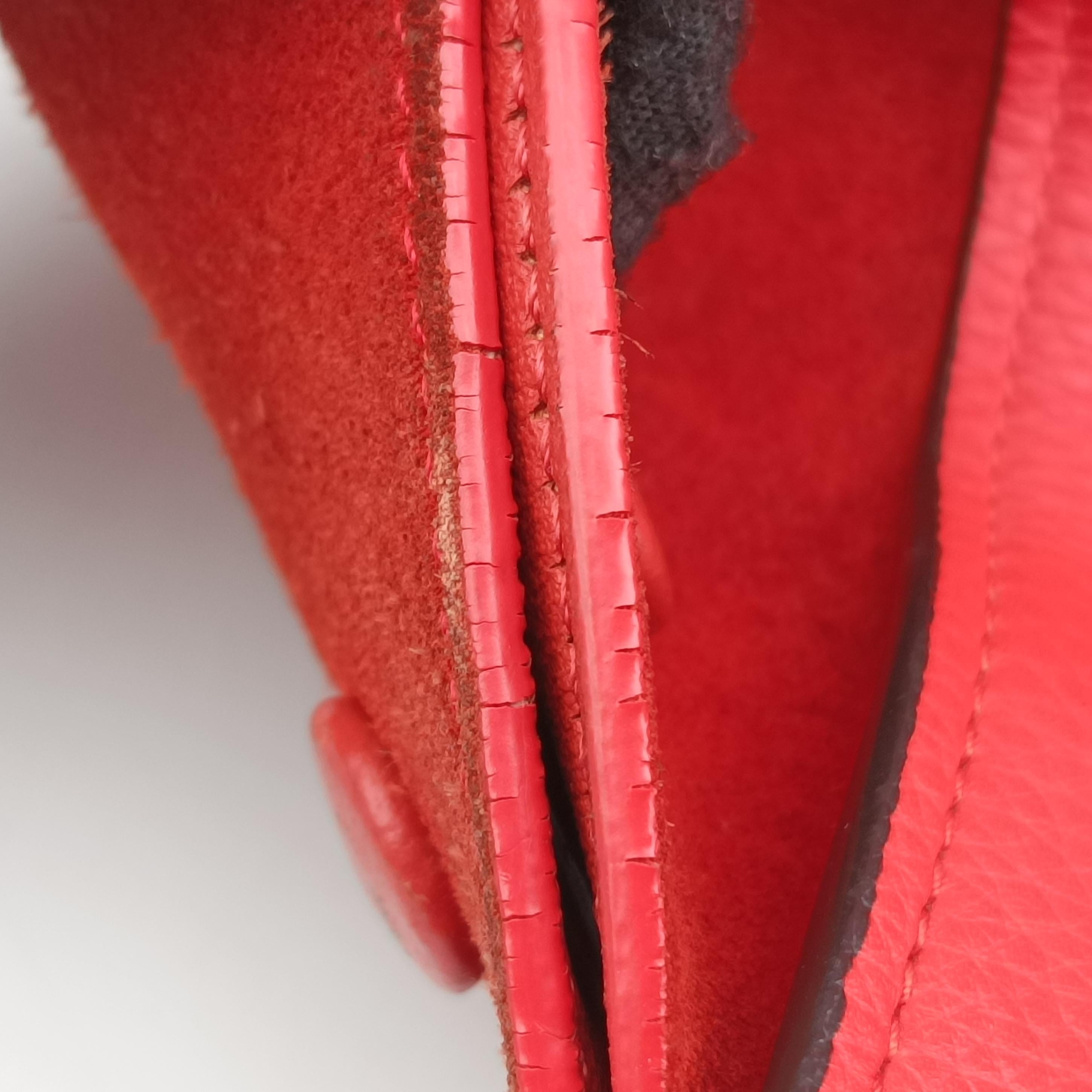 Trapeze Small Orange Suede×leather W-AT-3164 W-CU-3164トラペーズスモール オレンジ スエード×レザー W-AT-3164 W-CU-3164