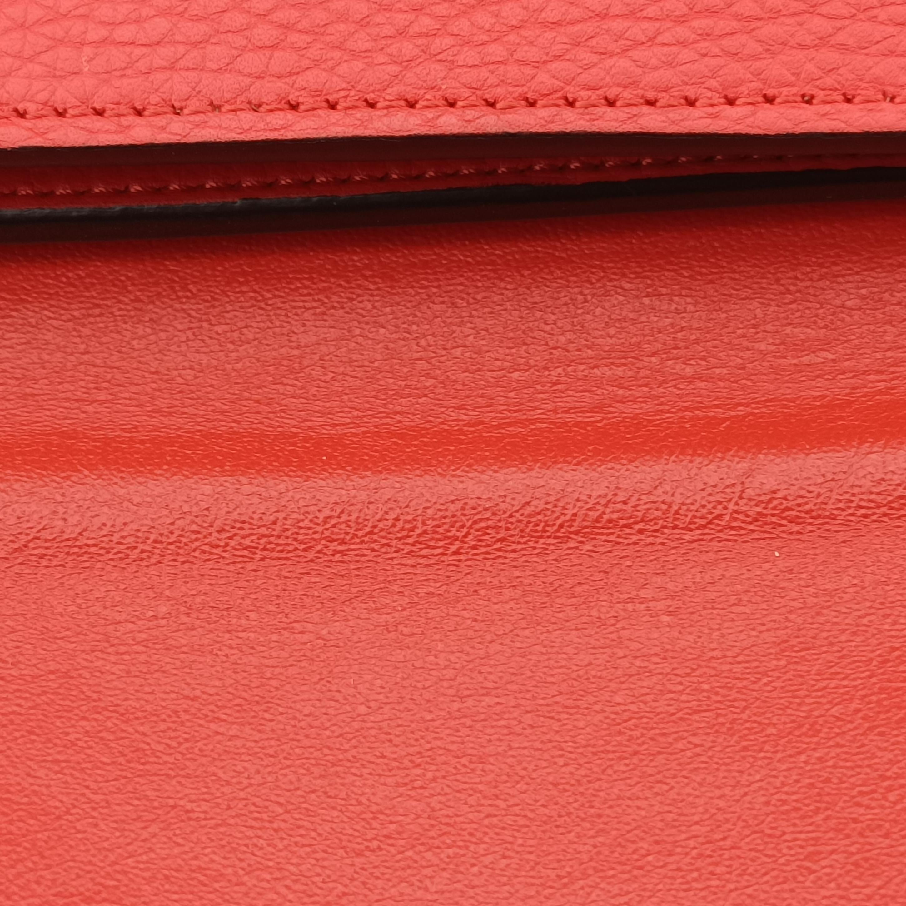 Trapeze Small Orange Suede×leather W-AT-3164 W-CU-3164トラペーズスモール オレンジ スエード×レザー W-AT-3164 W-CU-3164