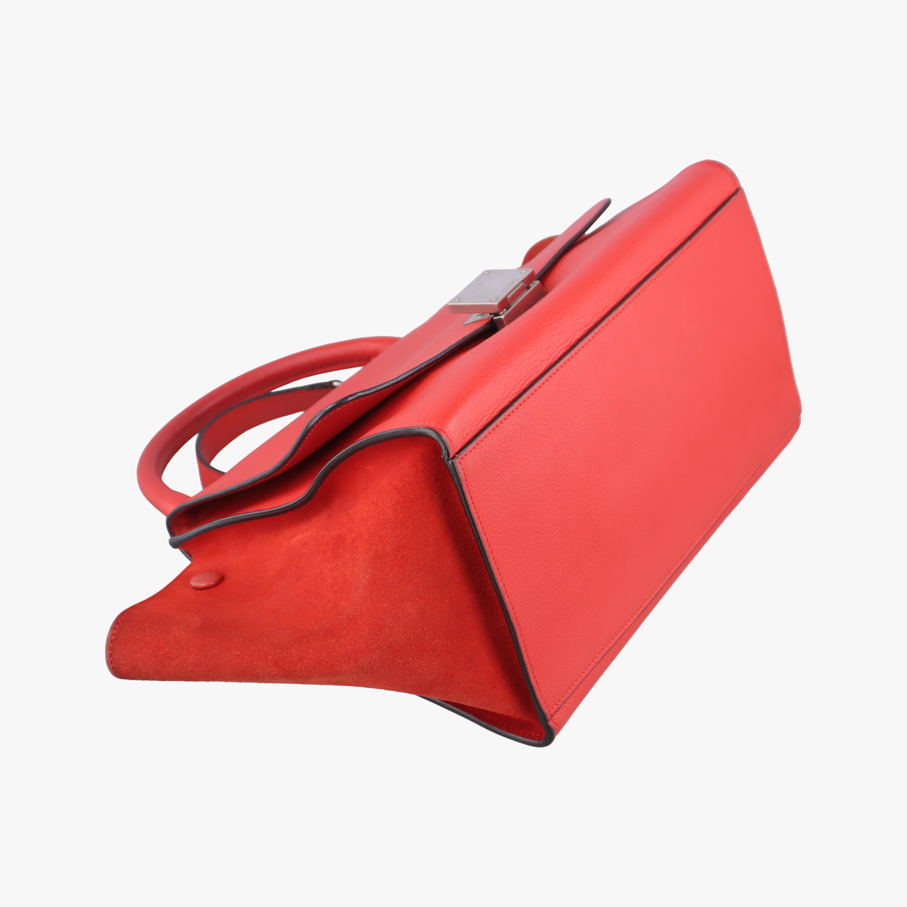 Trapeze Small Orange Suede×leather W-AT-3164 W-CU-3164トラペーズスモール オレンジ スエード×レザー W-AT-3164 W-CU-3164