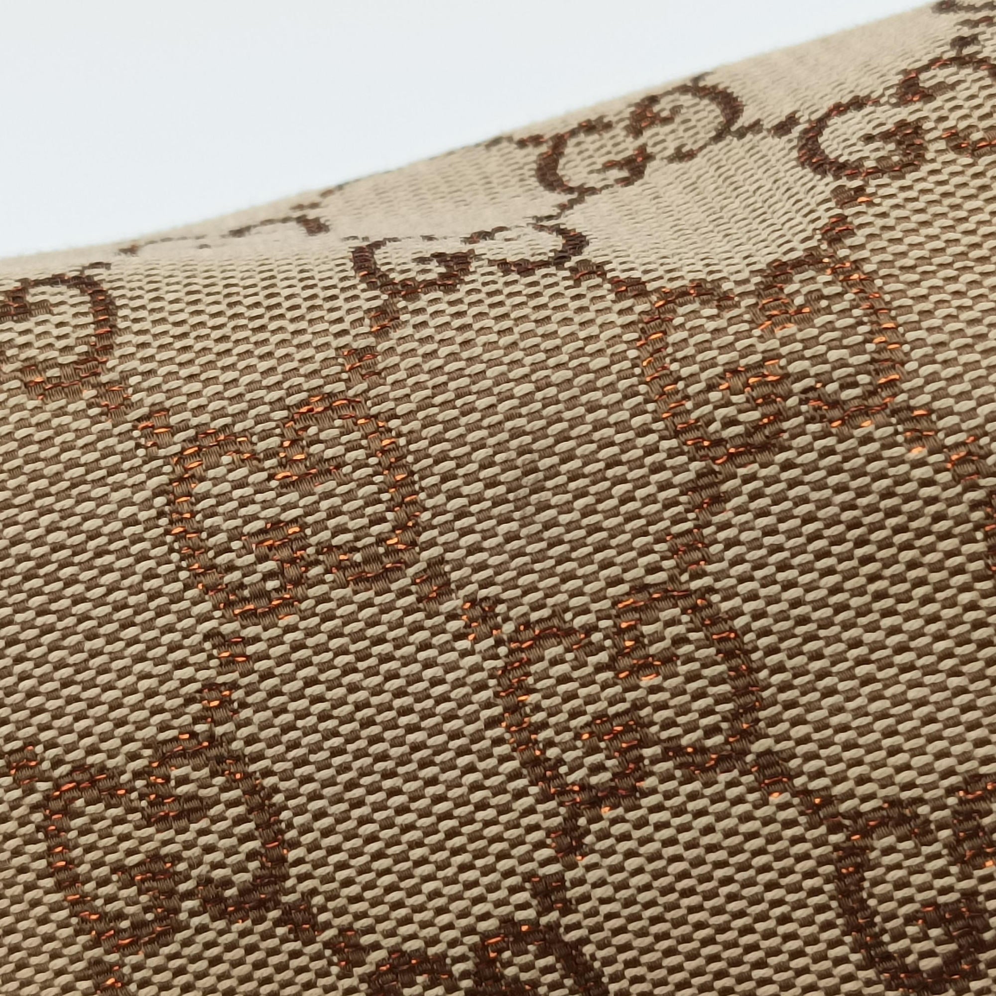 Heart Bit charm Brown×Red canvas×Leather 269956 G013661499ハートビット チャーム ブラウン×レッド キャンバス×レザー 269956 G013661499