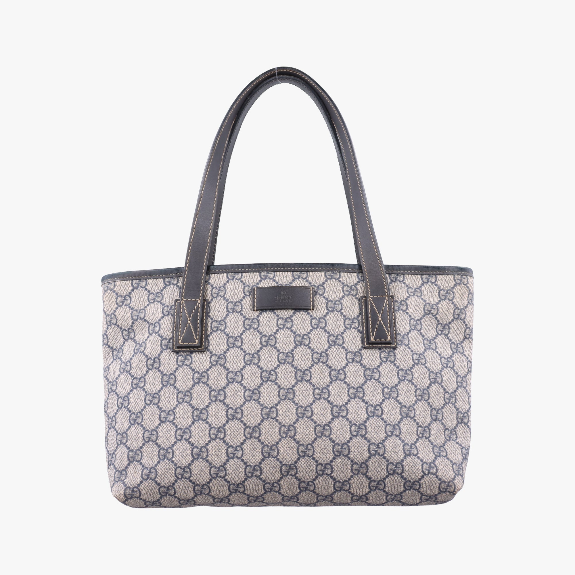 GG Imprime Beige x Navy PVC coated canvas 211138 C012667151GGインプリメ ベージュ×ネイビー PVCコーティングキャンバス 211138 C012667151