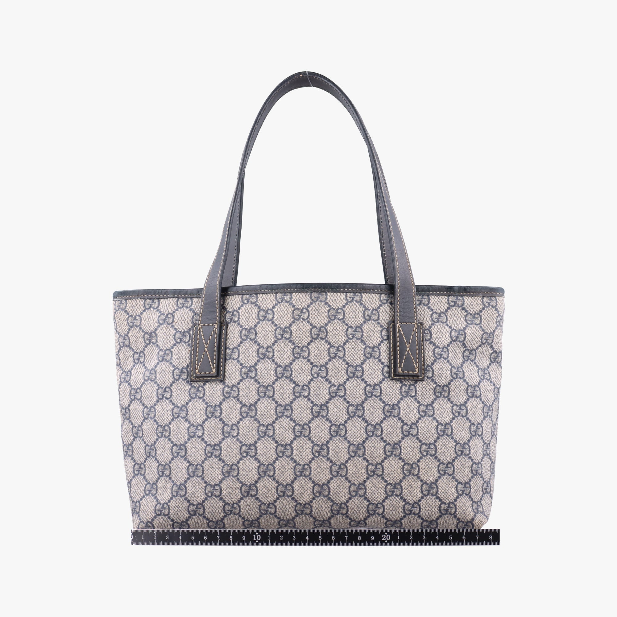 GG Imprime Beige x Navy PVC coated canvas 211138 C012667151GGインプリメ ベージュ×ネイビー PVCコーティングキャンバス 211138 C012667151