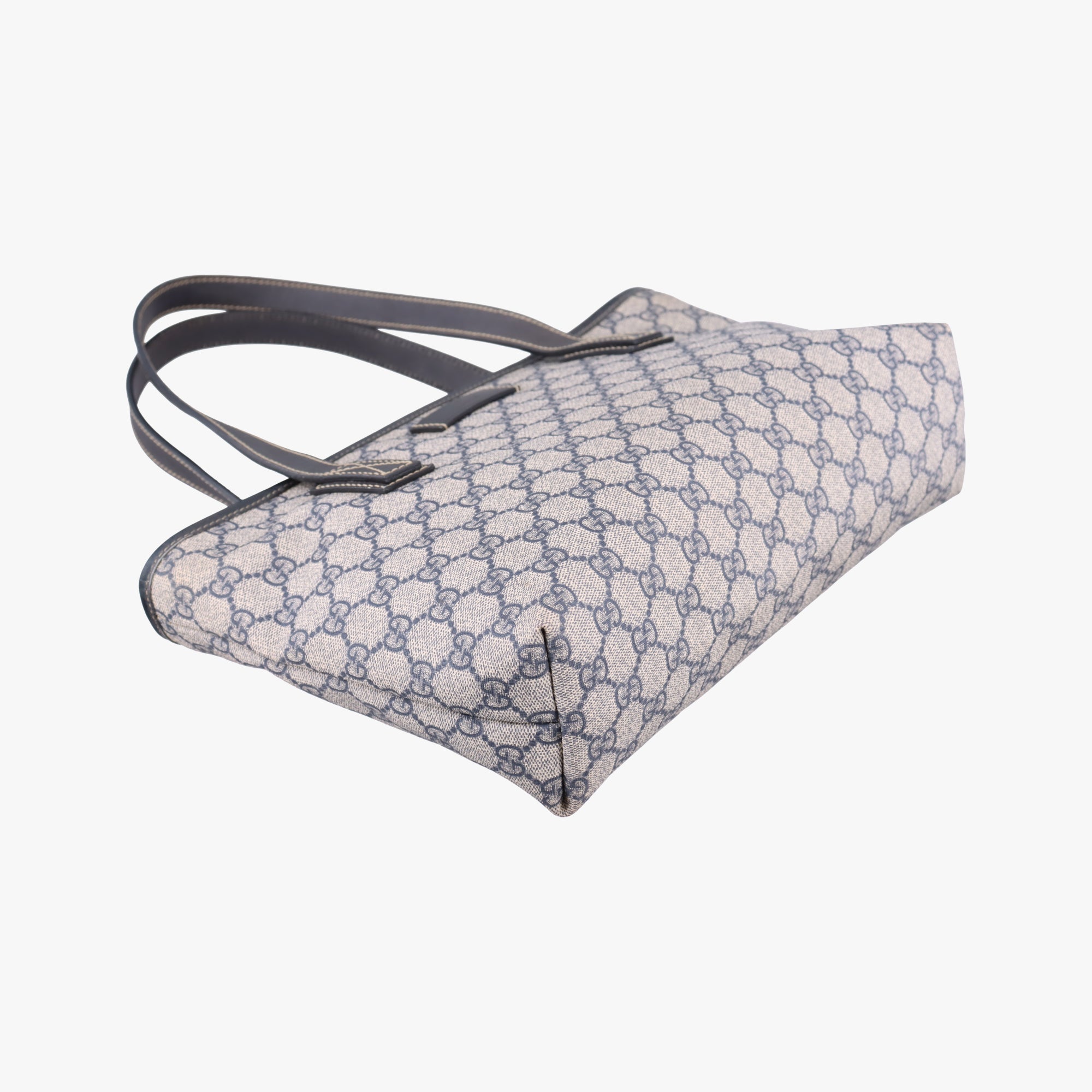 GG Imprime Beige x Navy PVC coated canvas 211138 C012667151GGインプリメ ベージュ×ネイビー PVCコーティングキャンバス 211138 C012667151