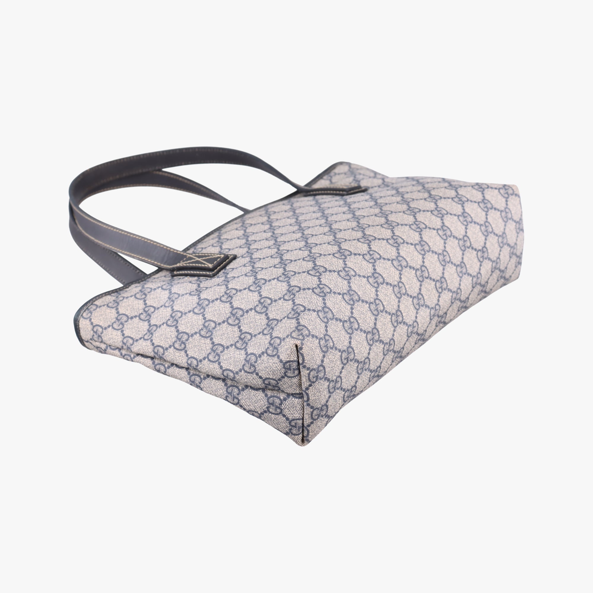 GG Imprime Beige x Navy PVC coated canvas 211138 C012667151GGインプリメ ベージュ×ネイビー PVCコーティングキャンバス 211138 C012667151