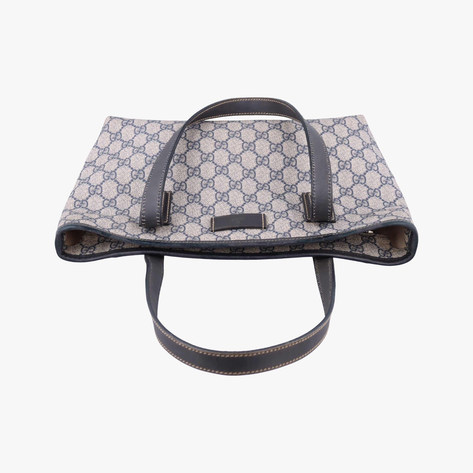 GG Imprime Beige x Navy PVC coated canvas 211138 C012667151GGインプリメ ベージュ×ネイビー PVCコーティングキャンバス 211138 C012667151