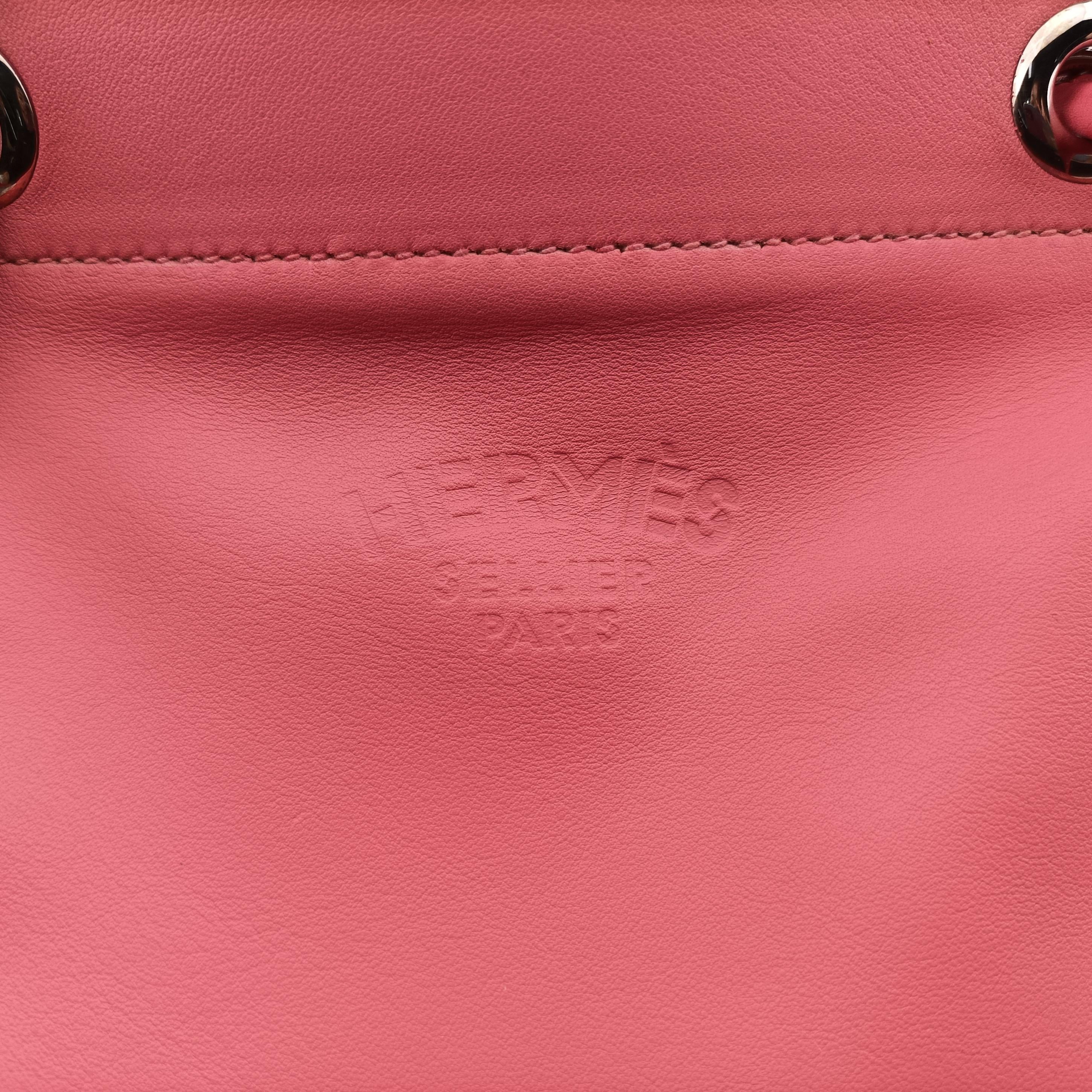 Sac Aline mini Pink lambskin C AM 006 UHサック アリーヌ ミニ ピンク ラムスキン C AM 006 UH