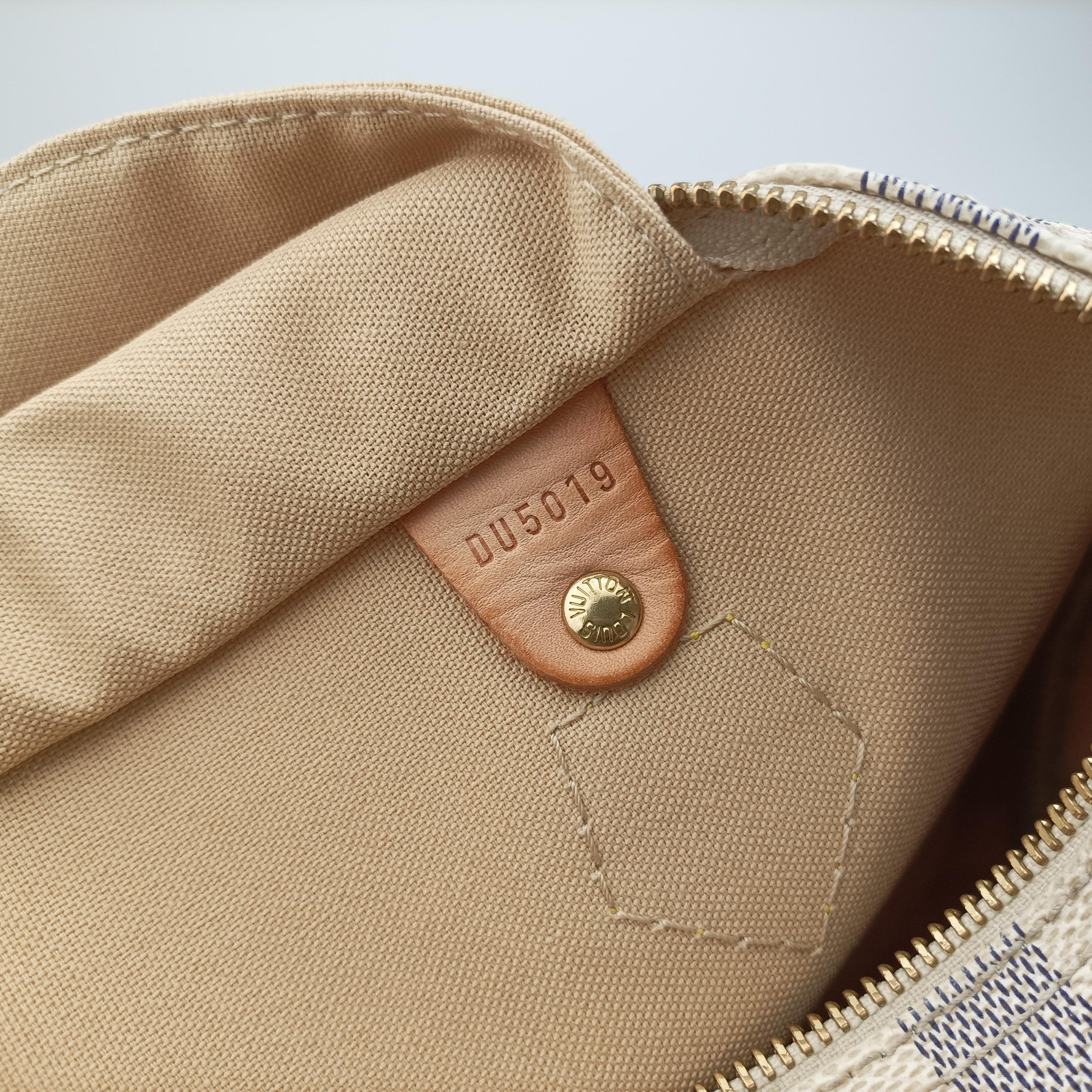 Speedy30 Azur Damier Canvas N41533 DU5019スピーディ30 アズール ダミエキャンバス N41533 DU5019