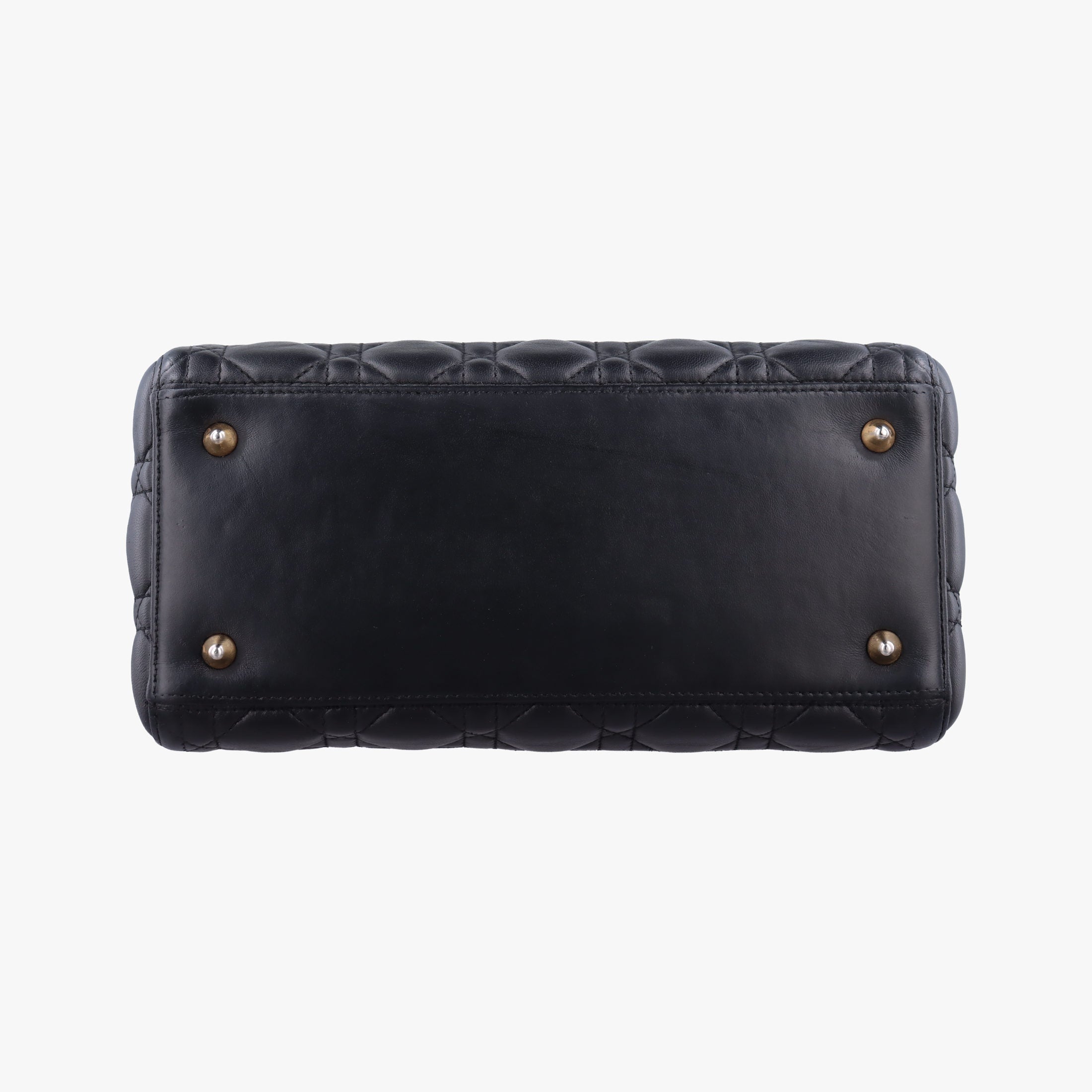 Lady Dior Black lambskin 02-MA-1114レディディオール ブラック ラムスキン 02-MA-1114
