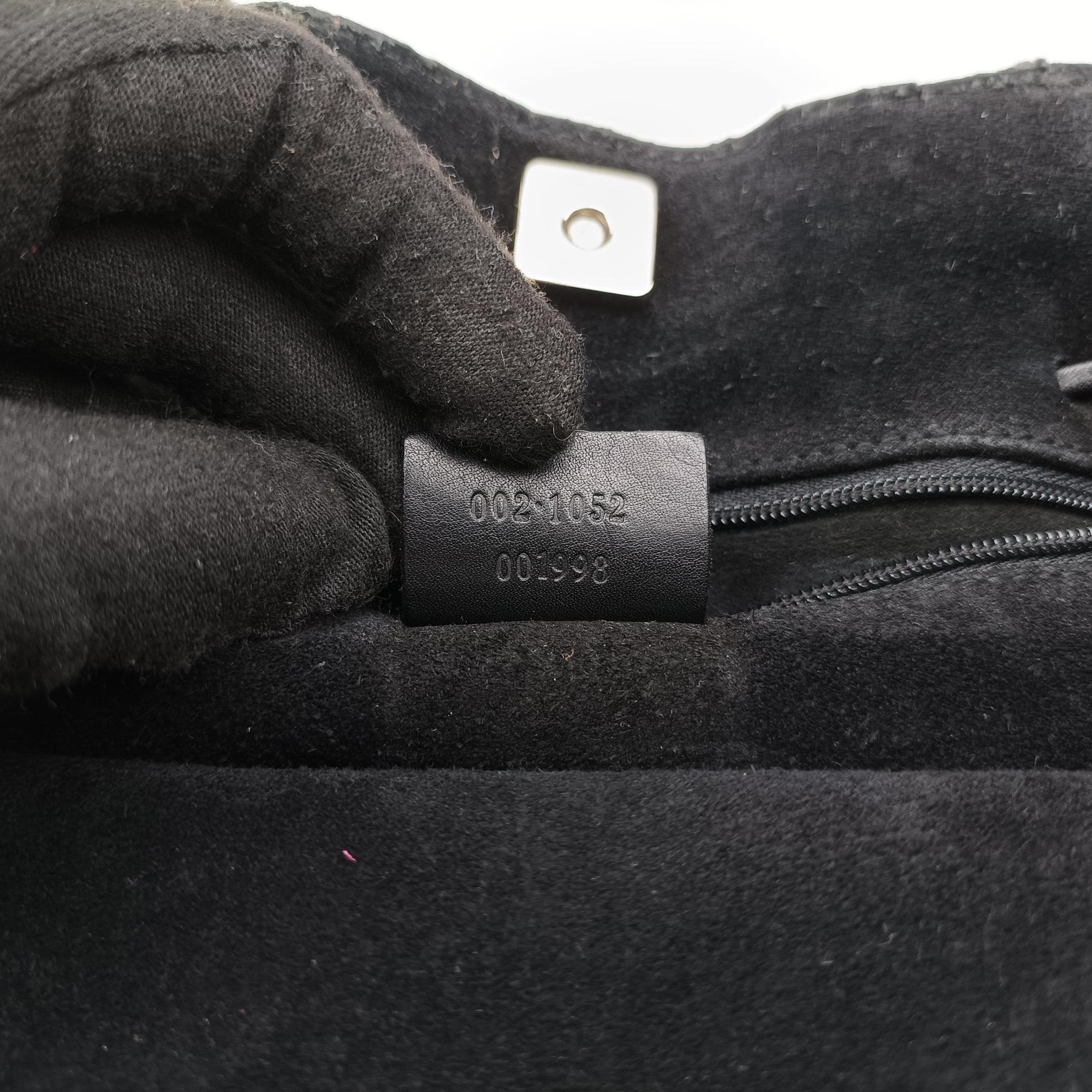 GG Suede Tote Black Suede 002.10 GGスエードトート ブラック スエード 002.10