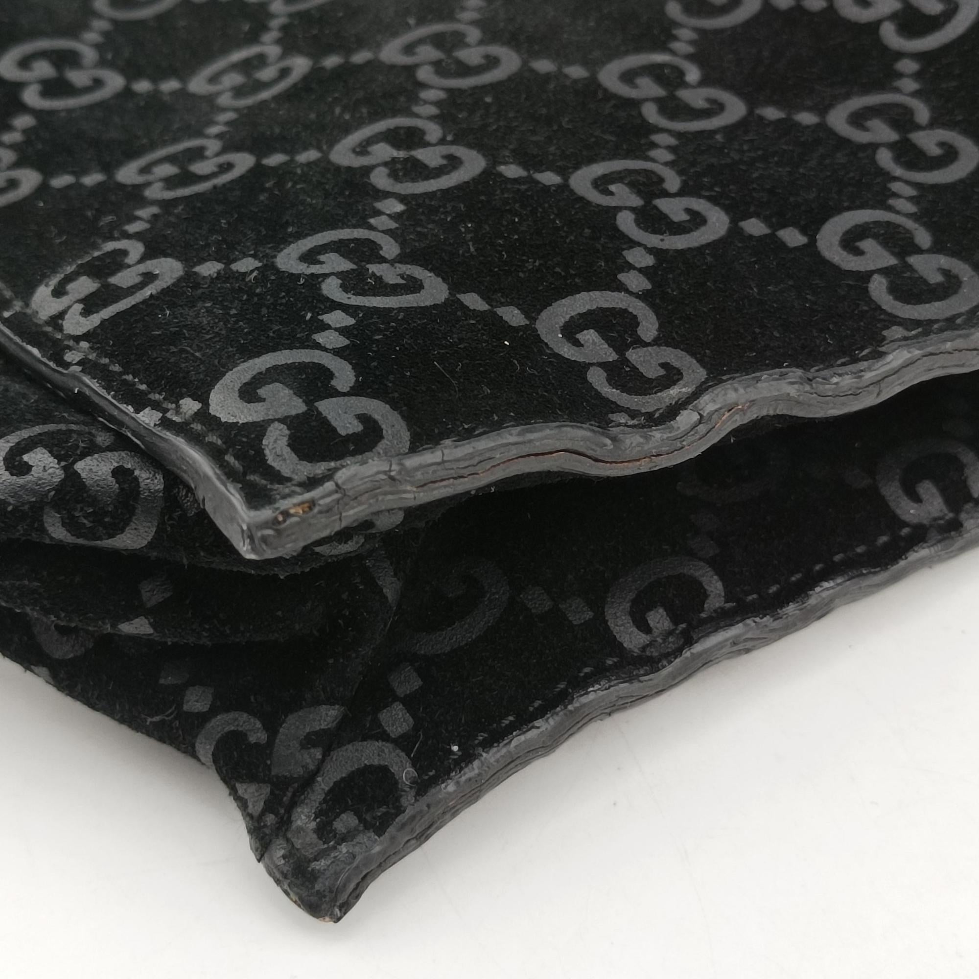 GG Suede Tote Black Suede 002.10 GGスエードトート ブラック スエード 002.10