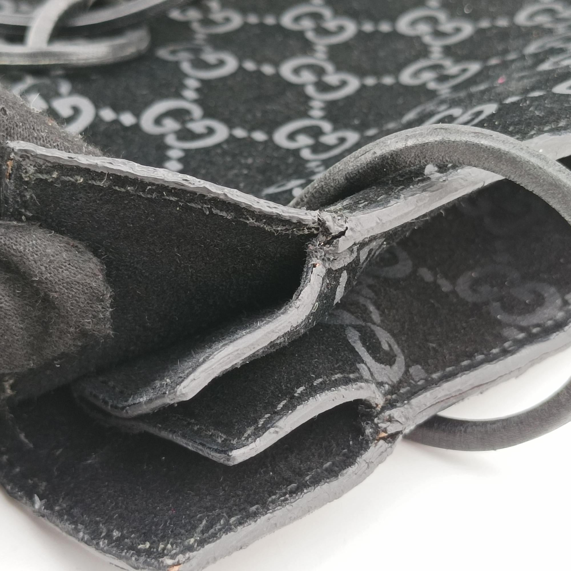 GG Suede Tote Black Suede 002.10 GGスエードトート ブラック スエード 002.10