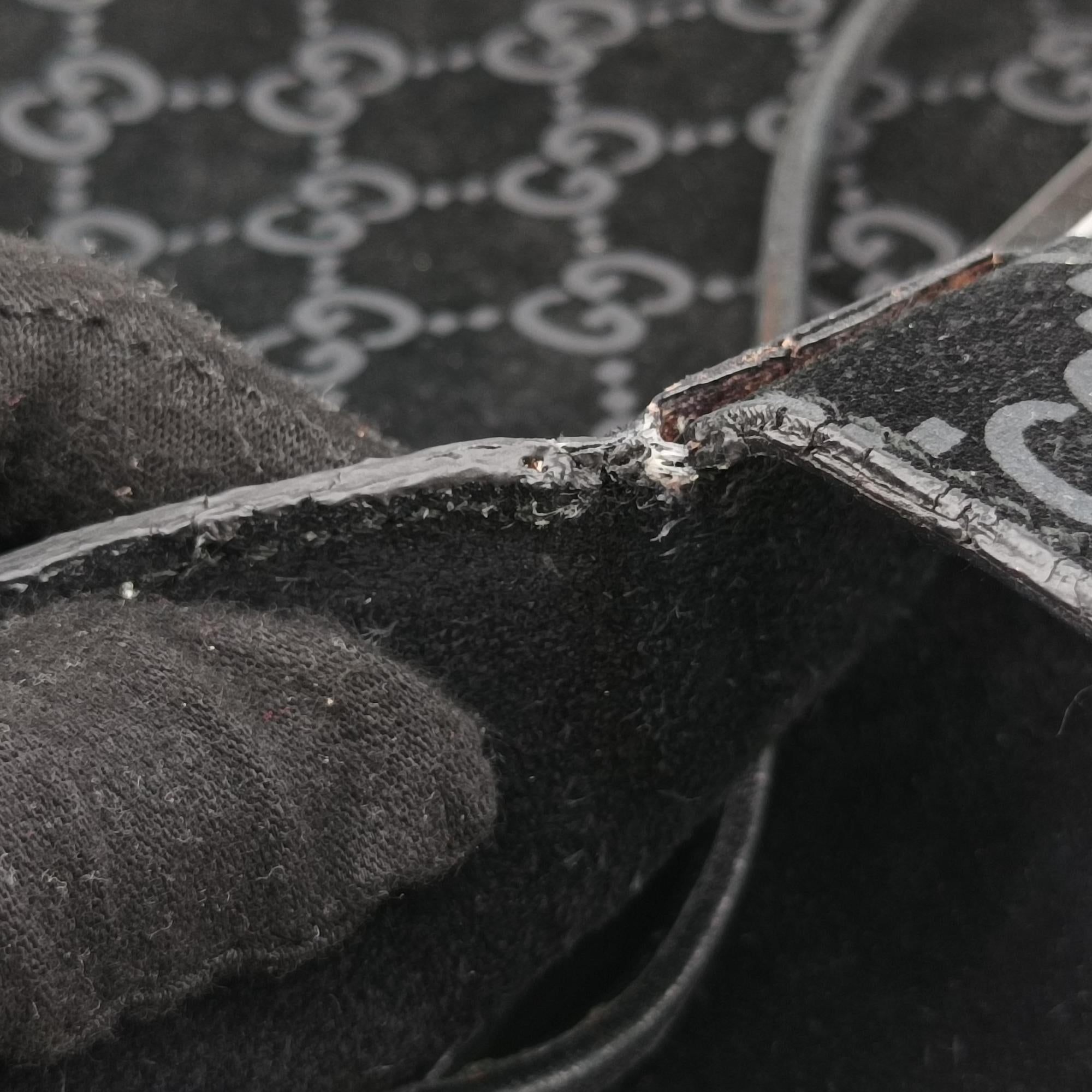 GG Suede Tote Black Suede 002.10 GGスエードトート ブラック スエード 002.10