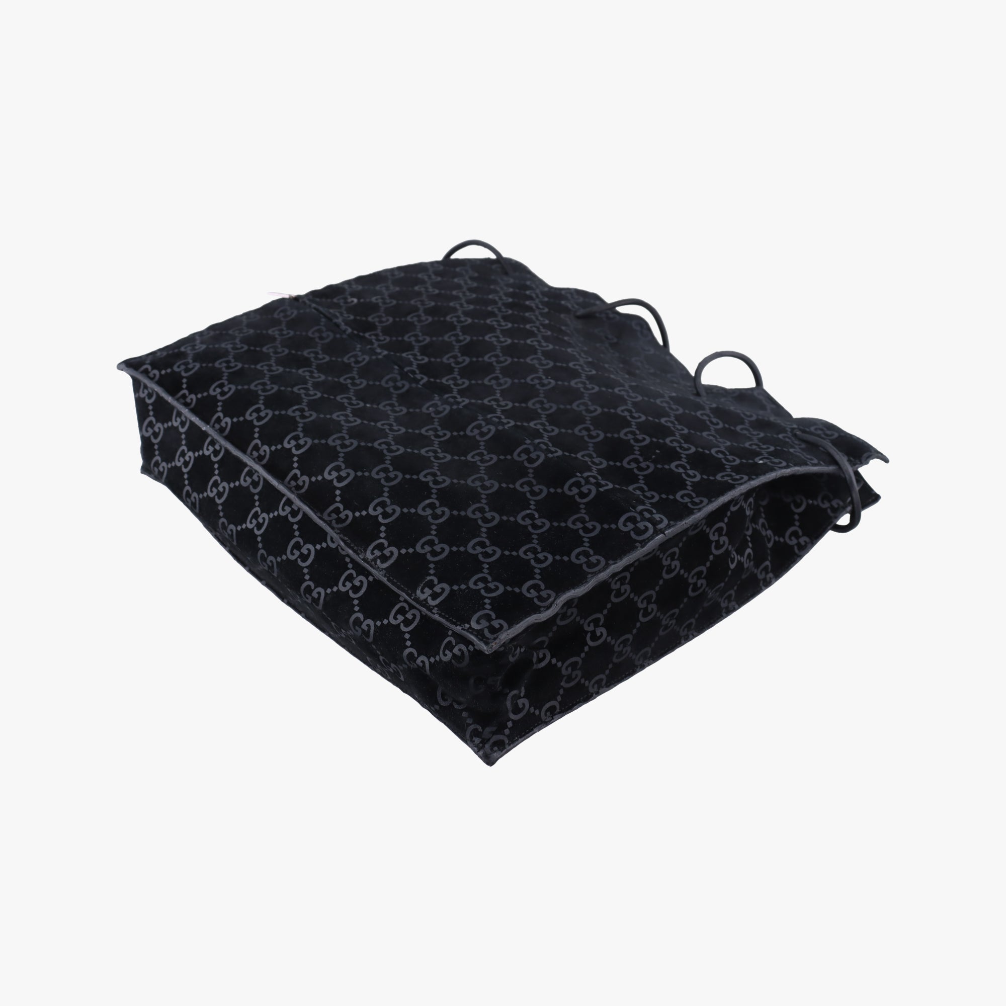 GG Suede Tote Black Suede 002.10 GGスエードトート ブラック スエード 002.10