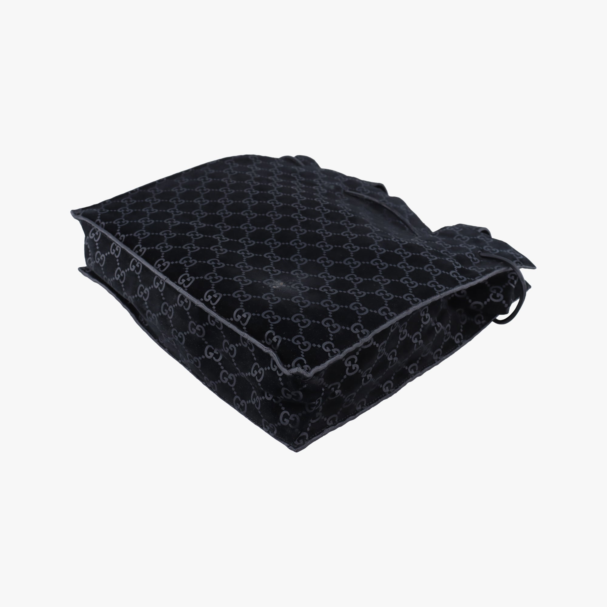 GG Suede Tote Black Suede 002.10 GGスエードトート ブラック スエード 002.10