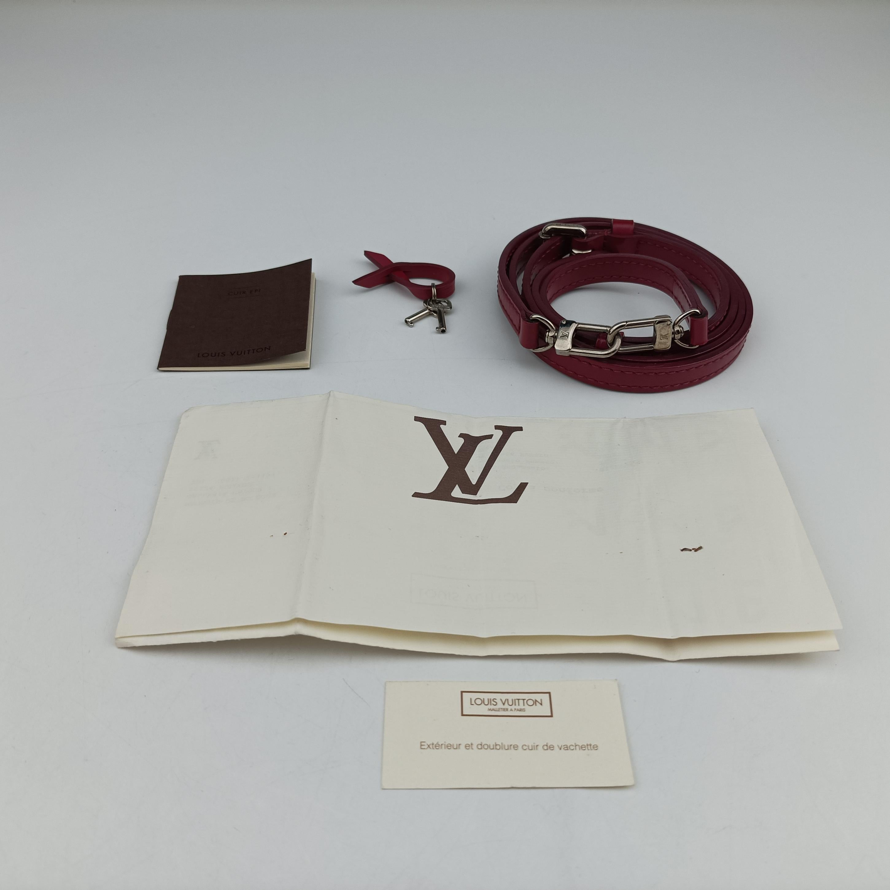 MONCEAU BB Castilian Red Epi M52127 SR2173モンソーBB カスティリアンレッド エピ M52127 SR2173