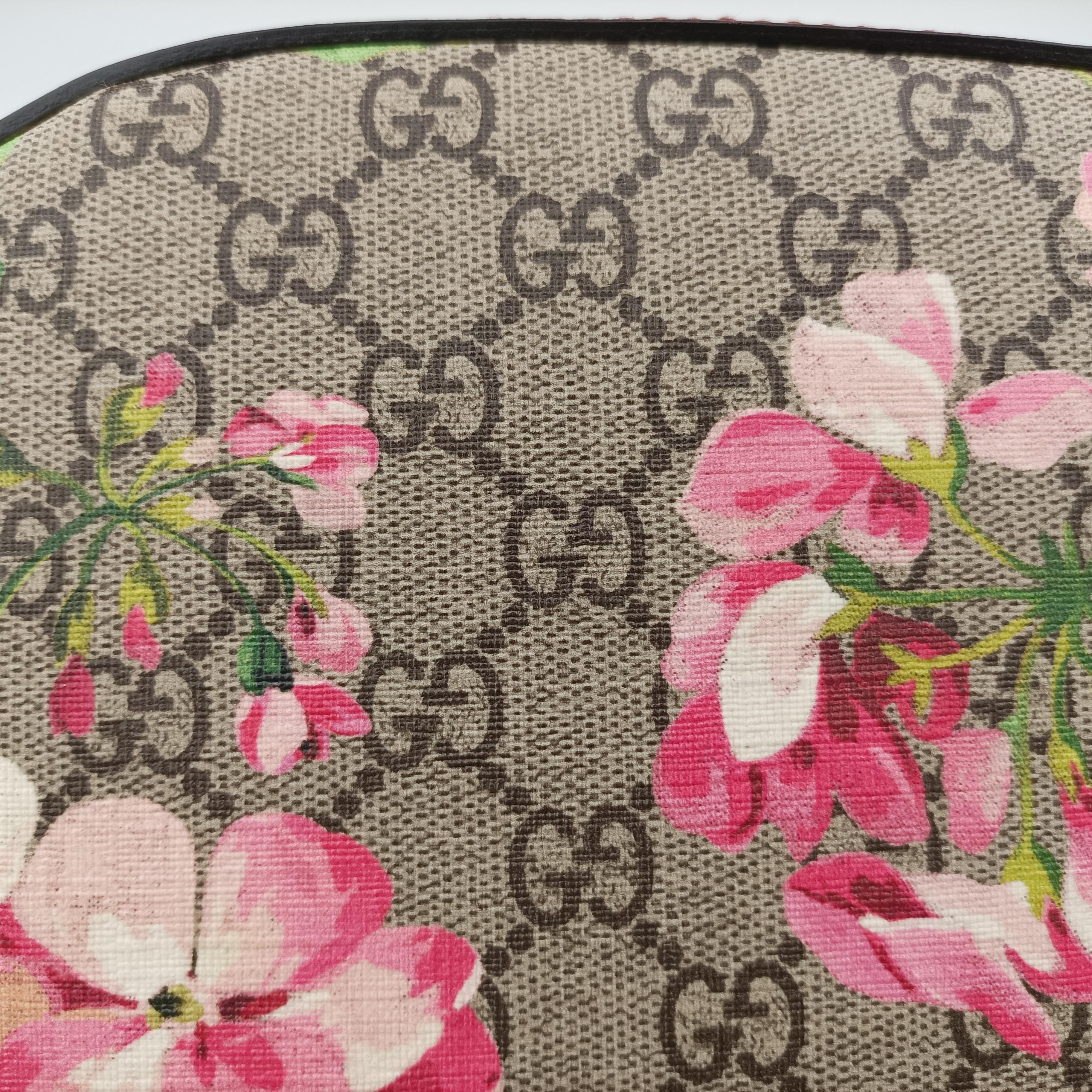 GG Supreme Blooms beige×Multicolour PVC coated canvas 409535 D019068844GGスプリーム ベージュ×マルチカラー PVCコーティングキャンバス 409535 D019068844