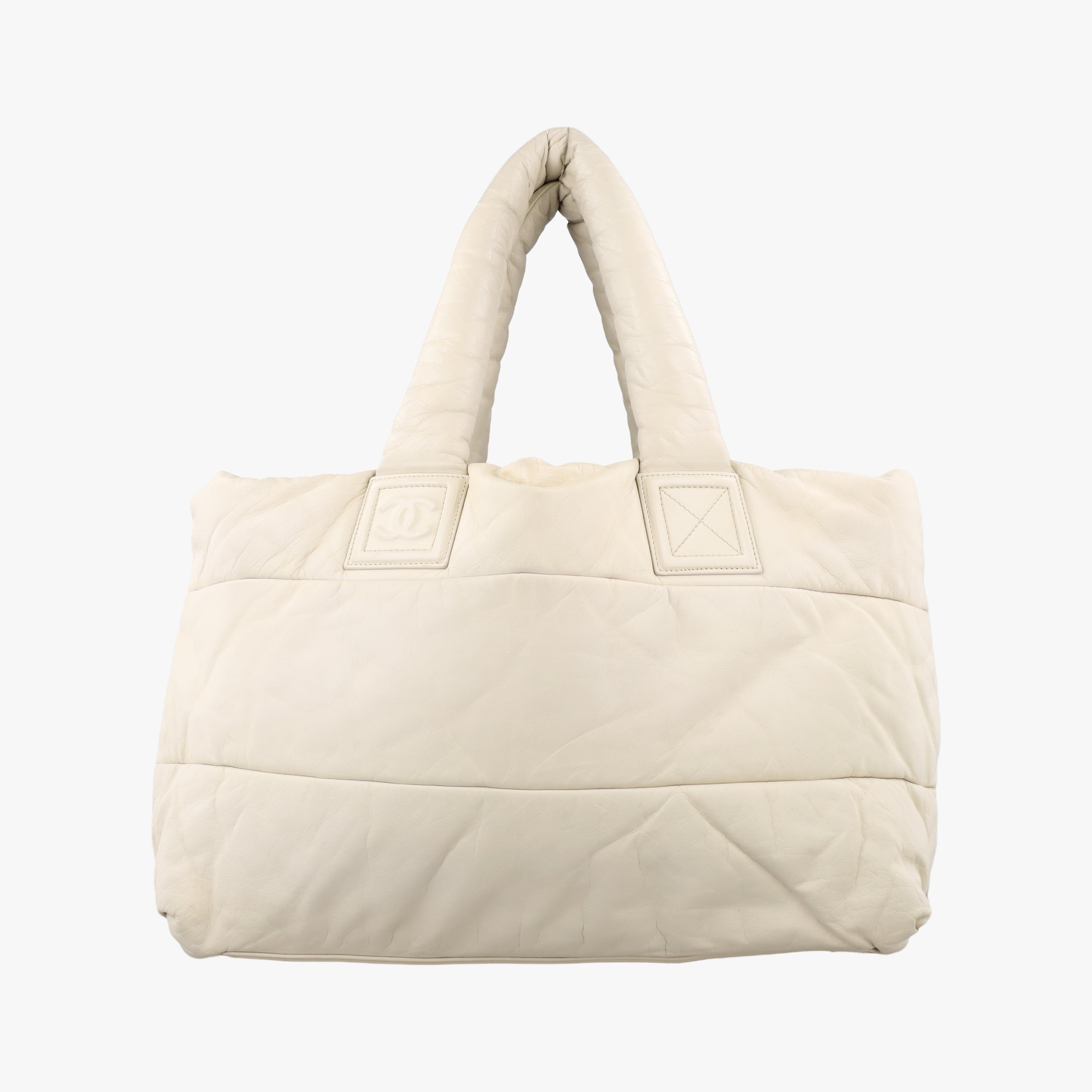 Cococoon Quilting White lambskin A47107 13004523コココクーン キルティング ホワイト ラムスキン A47107 13004523