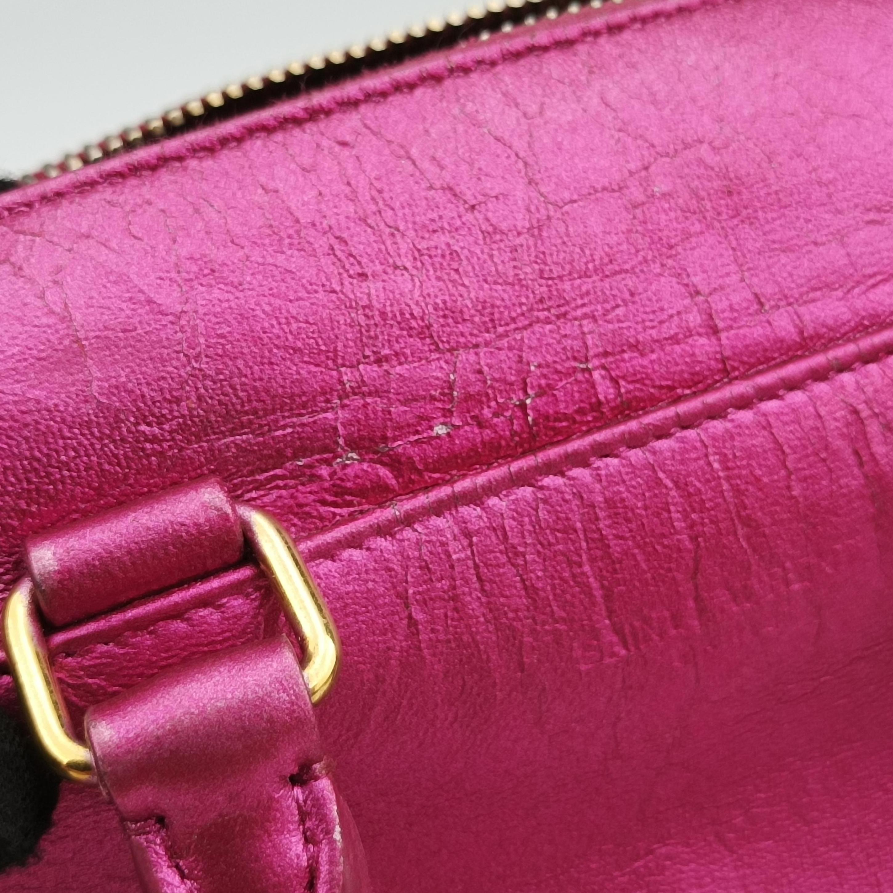 CLASSIC BABY DUFFLE Rose Leather 340238 CLD340238.1113クラシック ベイビーダッフル ローズ レッド レザー 340238 CLD340238.1113