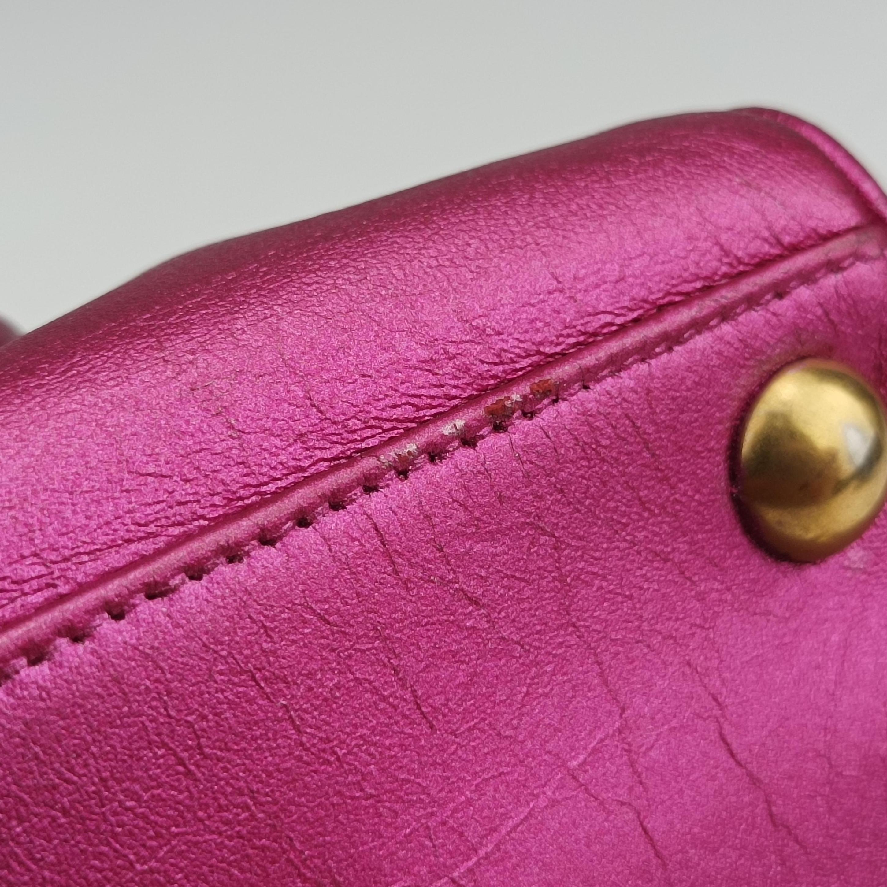 CLASSIC BABY DUFFLE Rose Leather 340238 CLD340238.1113クラシック ベイビーダッフル ローズ レッド レザー 340238 CLD340238.1113