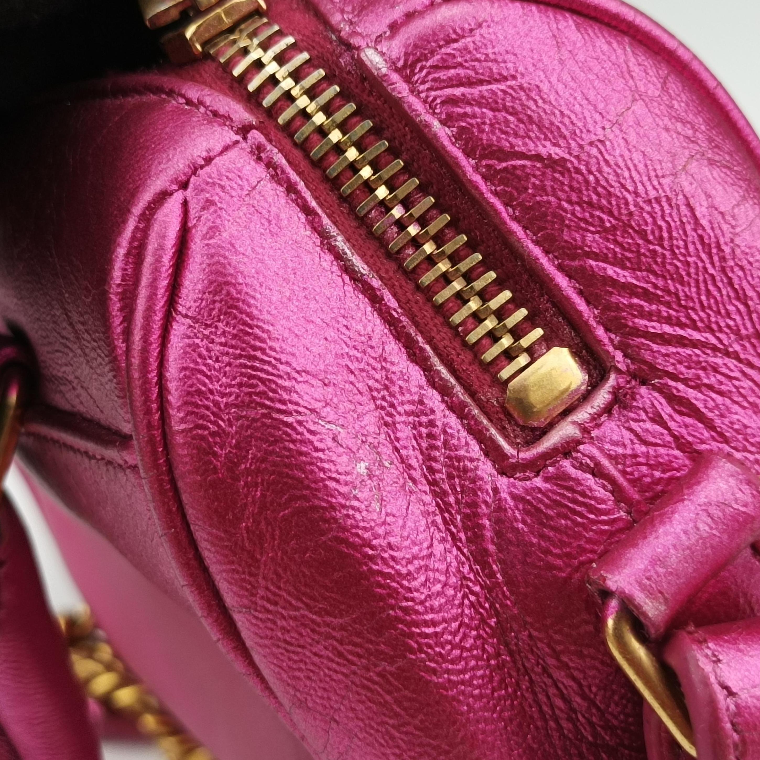 CLASSIC BABY DUFFLE Rose Leather 340238 CLD340238.1113クラシック ベイビーダッフル ローズ レッド レザー 340238 CLD340238.1113